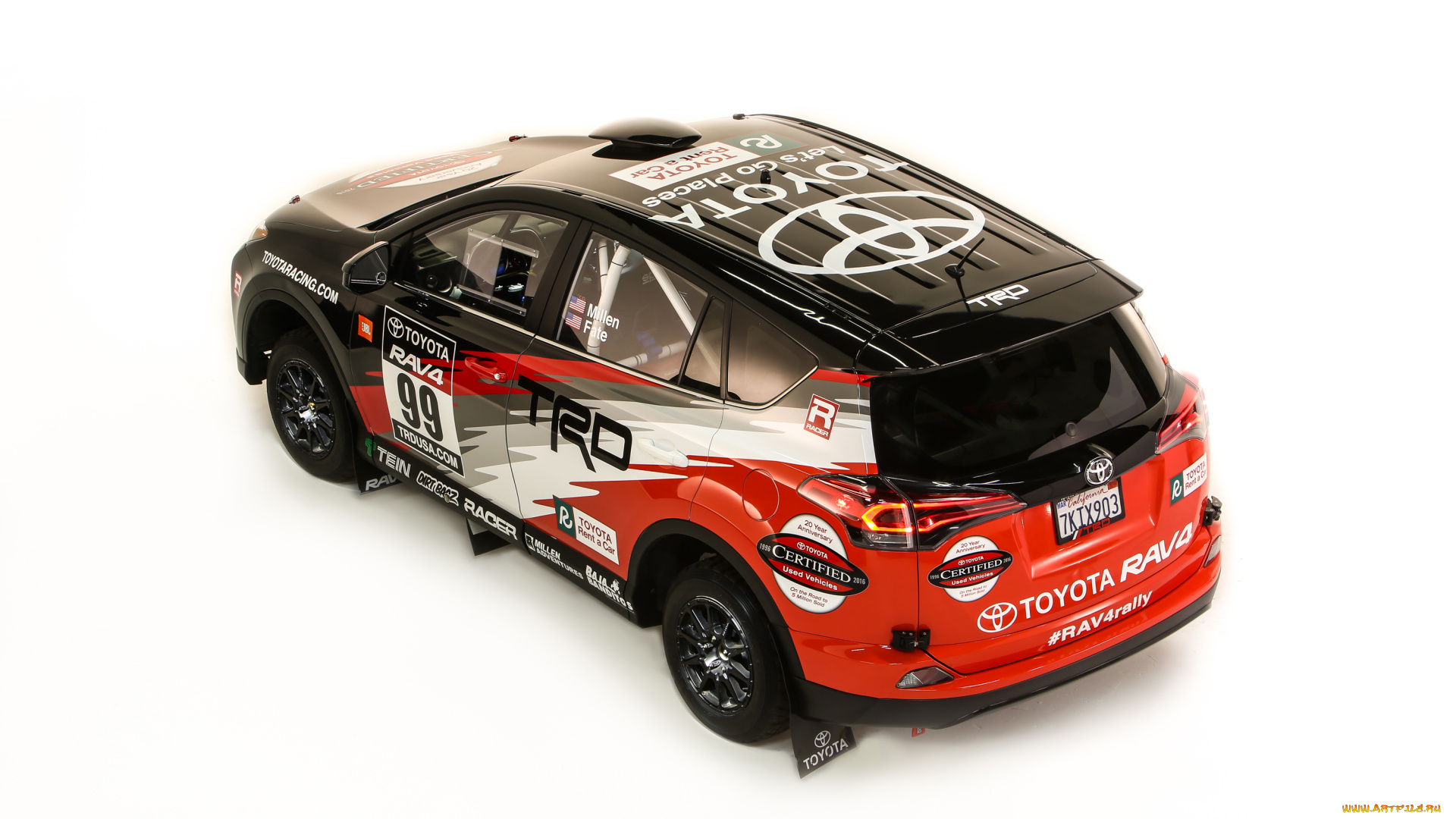 автомобили, toyota, rav4, car, rally, trd, 2016г