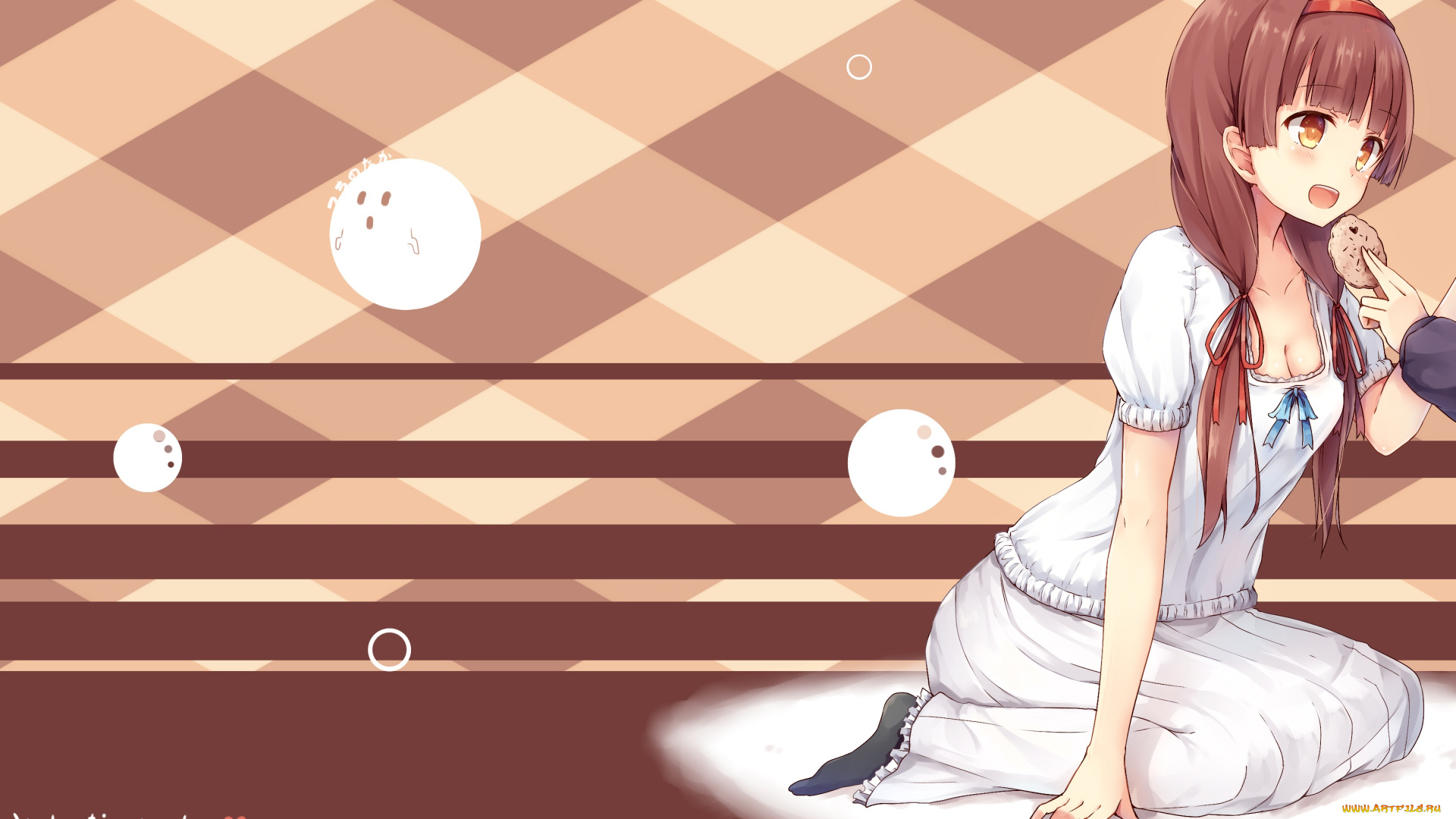 автор, , tsuchikure, , 3105mitoko, аниме, день, святого, валентина, арт, фон, девочка