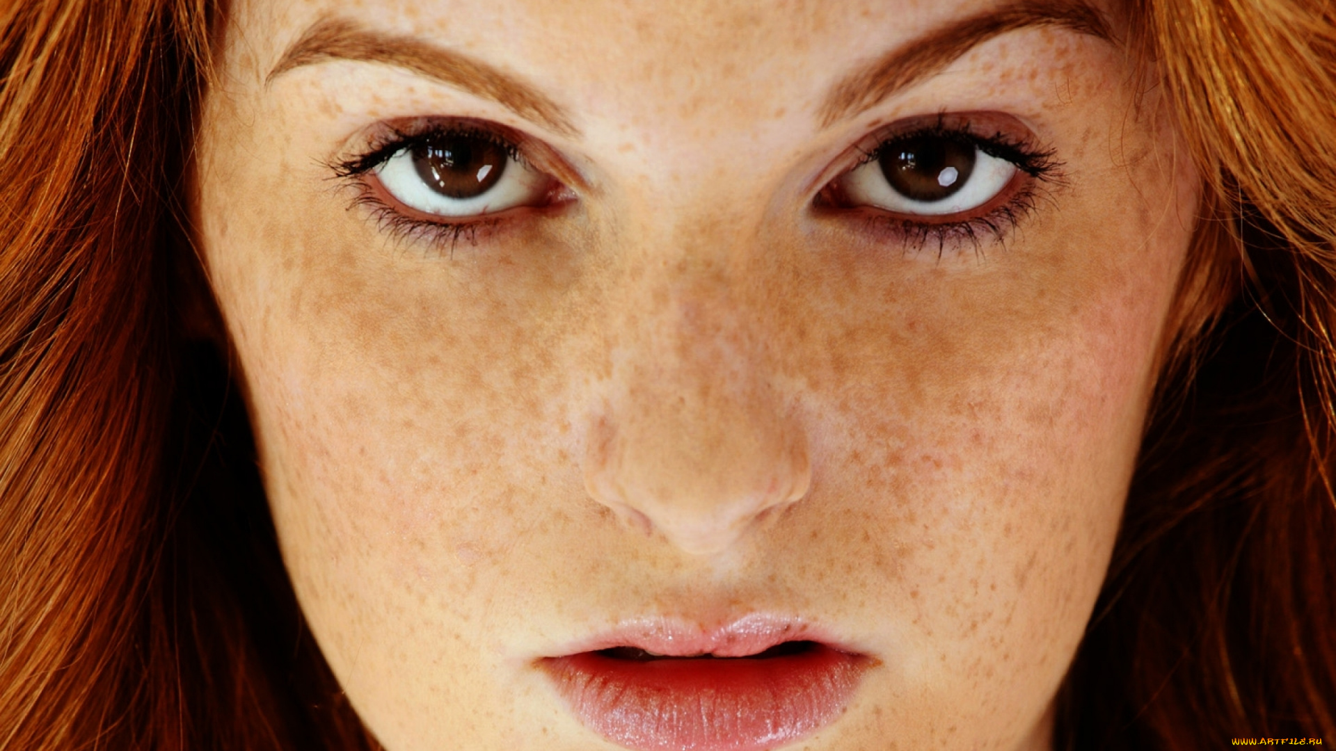 девушки, faye, reagan, конопатая, глаза, веснушки, девушка, лицо, рыжеволосая, кареглазая, портрет