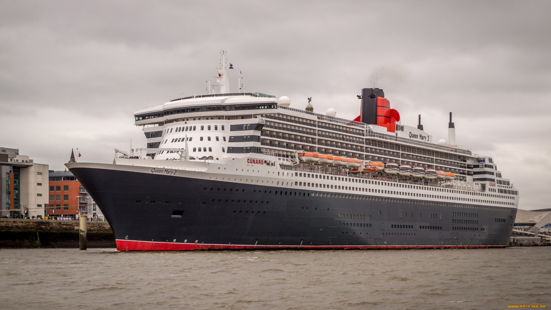queen, mary, 2, корабли, лайнеры, круиз, лайнер