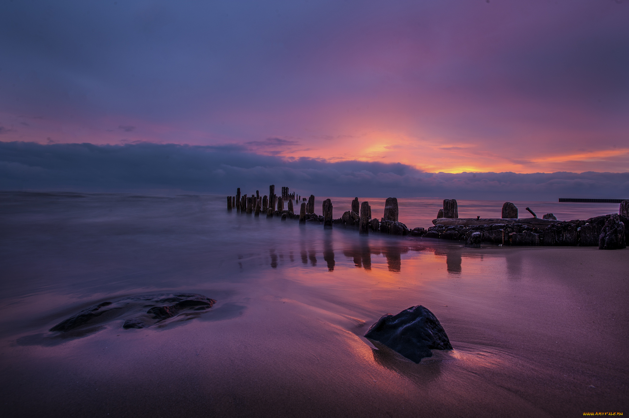 природа, побережье, эванстон, сша, штат, иллинойс