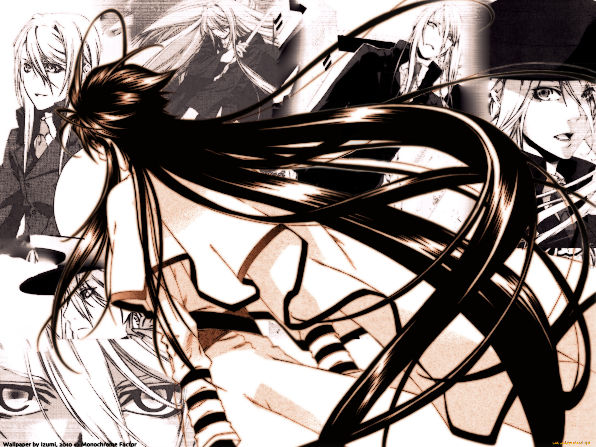 аниме, monochrome, factor, акира