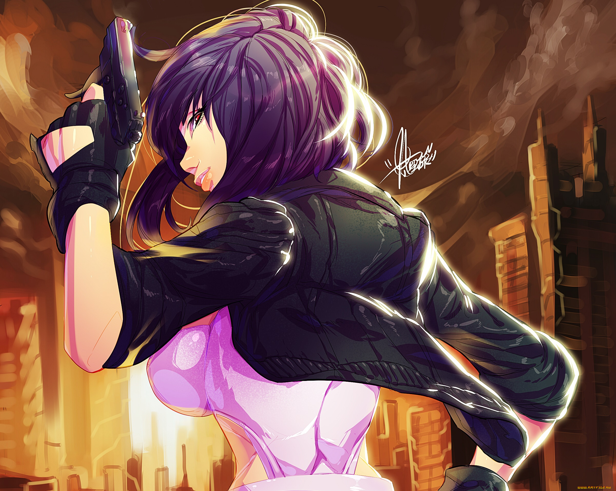 разное, арты, фон, взгляд, девушка