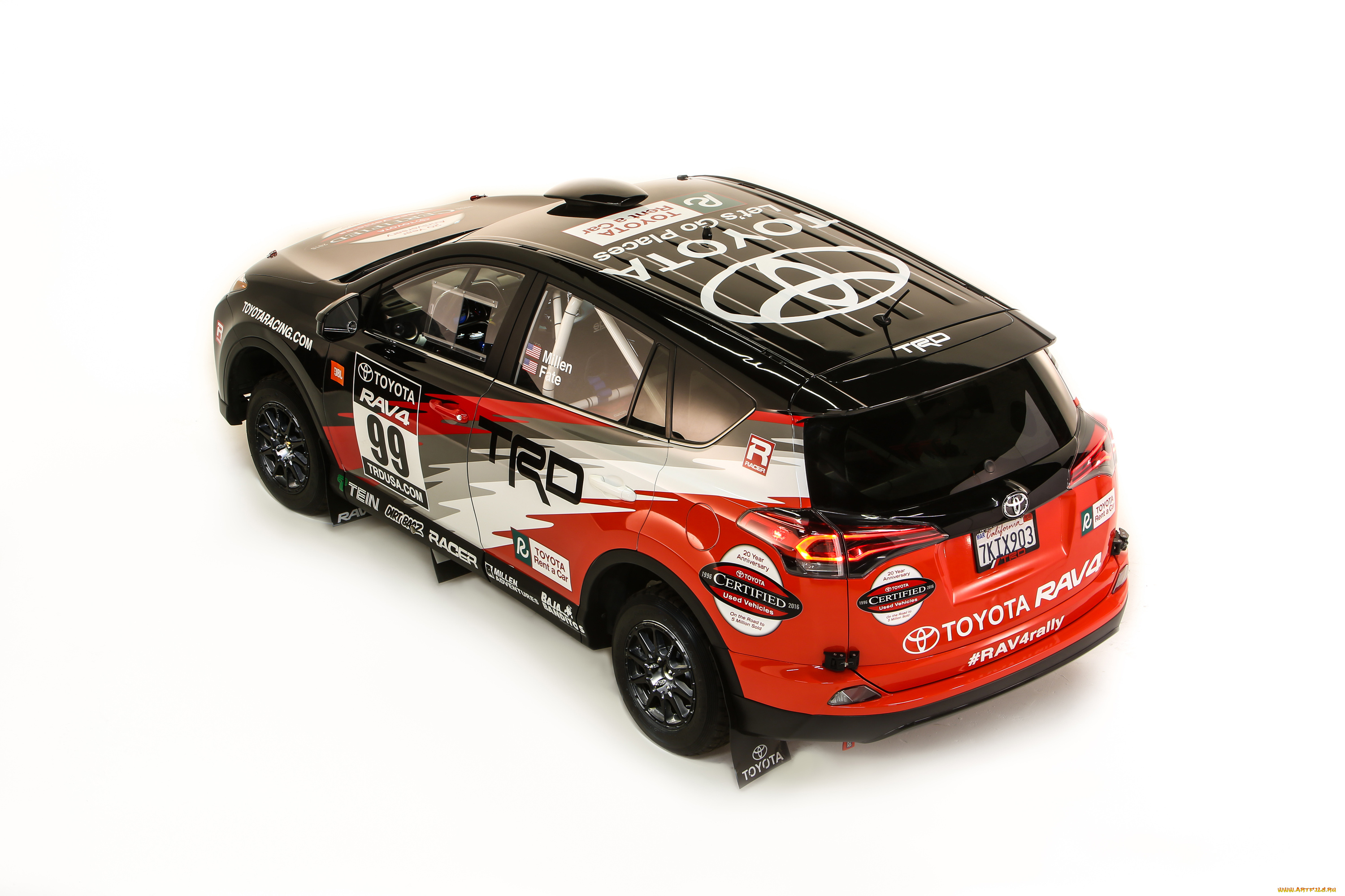 автомобили, toyota, rav4, car, rally, trd, 2016г