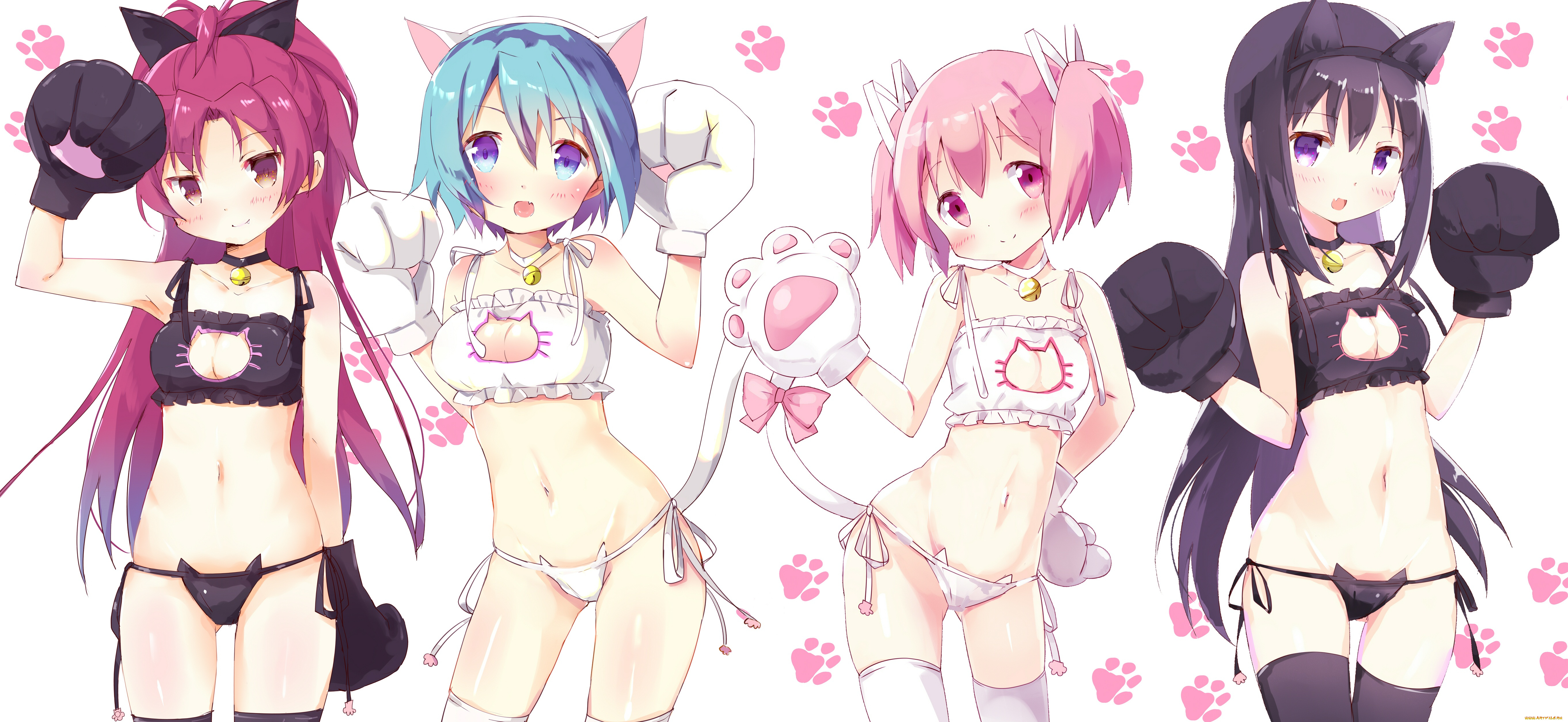 автор, , , tsubaki, , tatajd, аниме, mahou, shoujo, madoka, magika, mahou, shoujo, madoka, magica, akemi, homura, kaname, miki, sayaka, sakura, kyouko