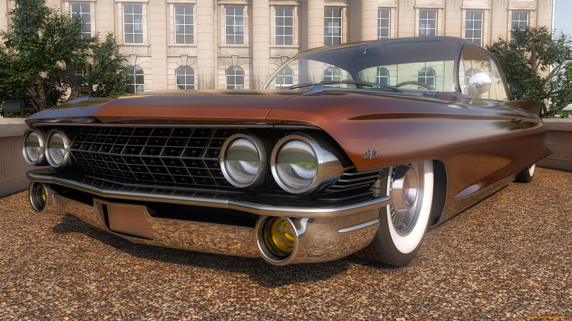 автомобили, 3д, фон, автомобиль