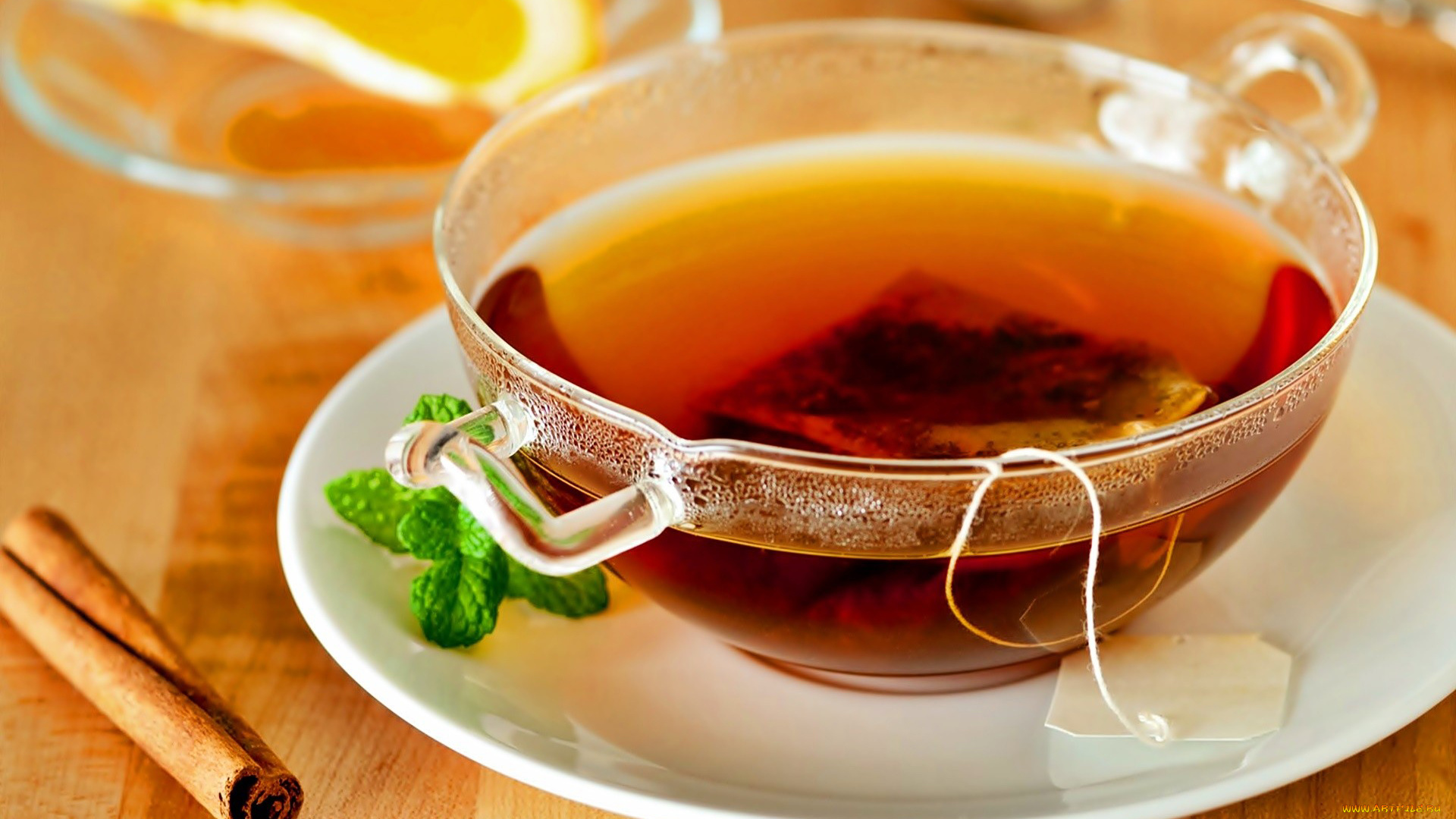 еда, напитки, , Чай, мята, корица, лимон, чай