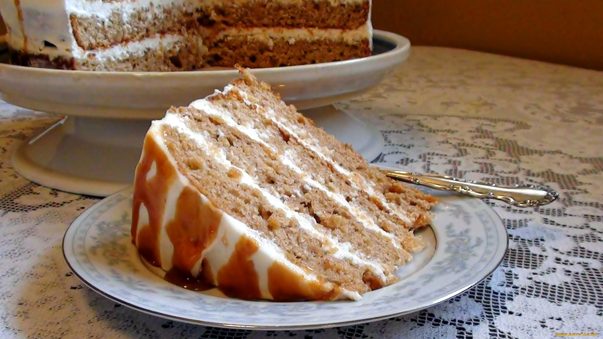 еда, торты, многослойный