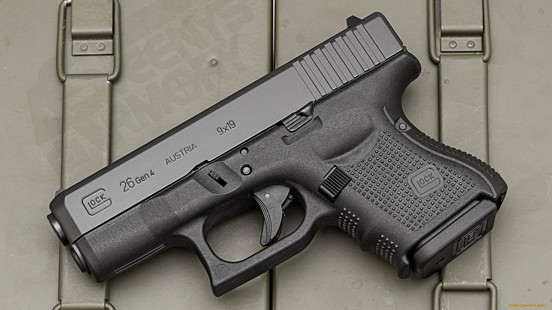 glock, 26, gen, 4, оружие, пистолеты, ствол