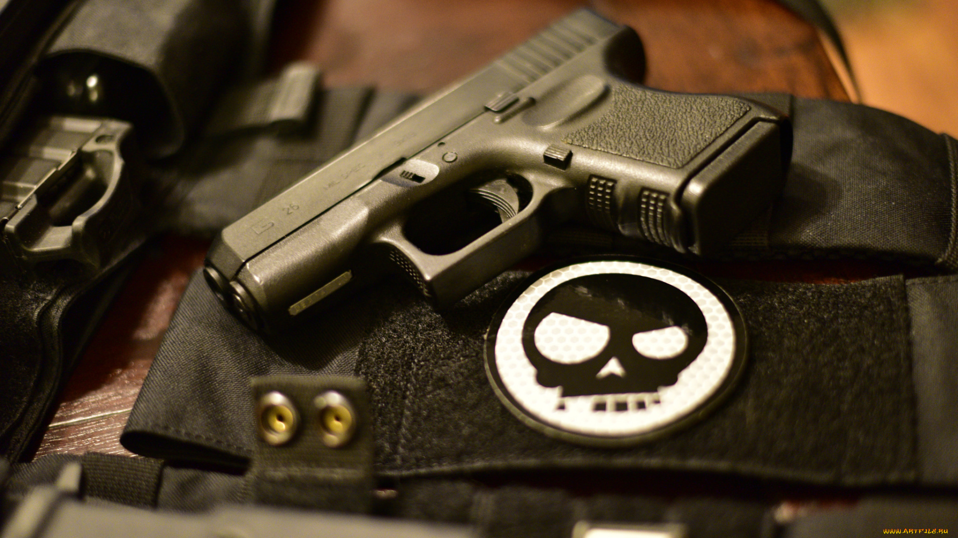 glock, 26, v2, оружие, пистолеты, ствол