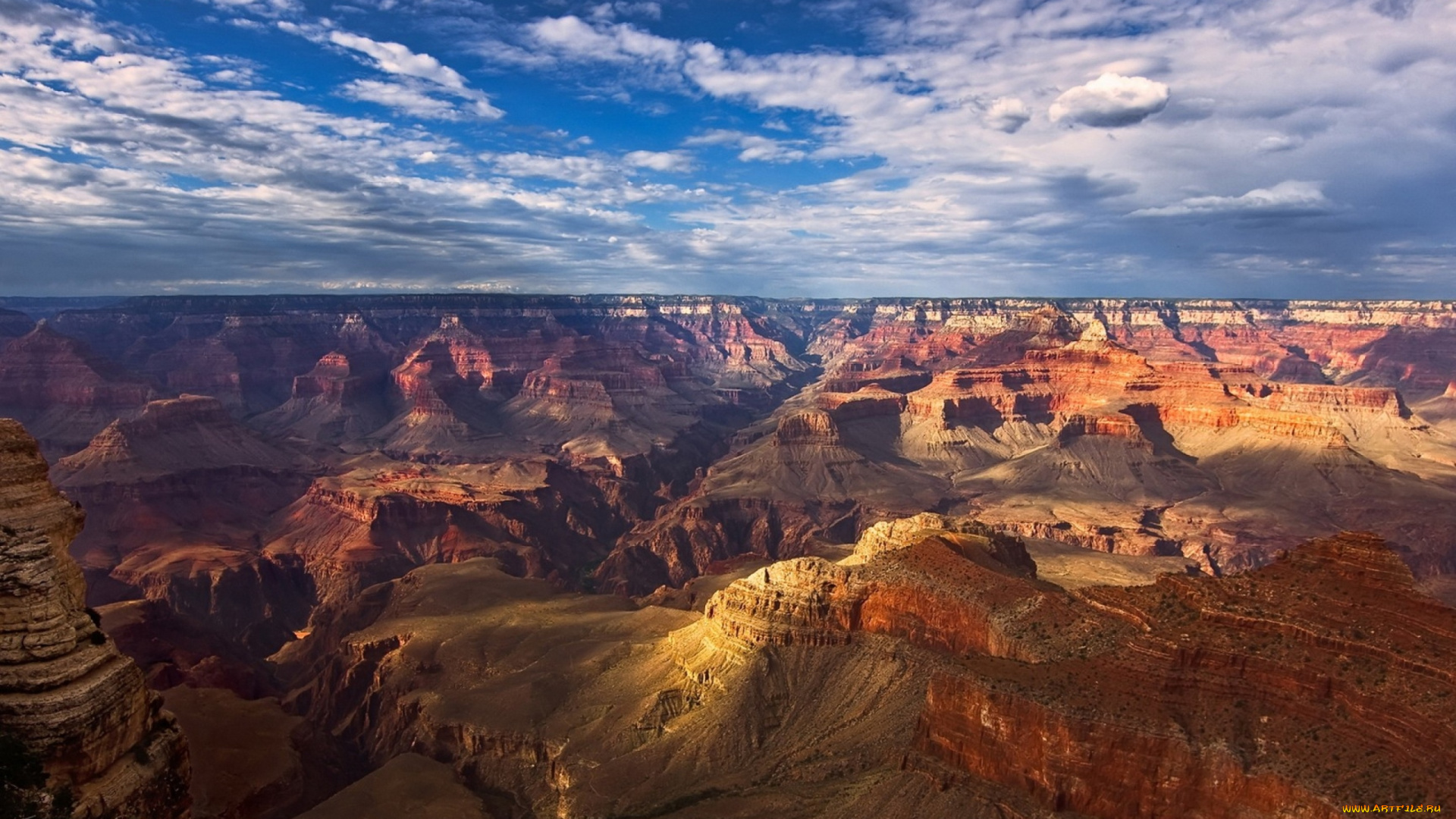 grand, canyon, природа, горы, вид, пейзаж, скалы, grand, canyon