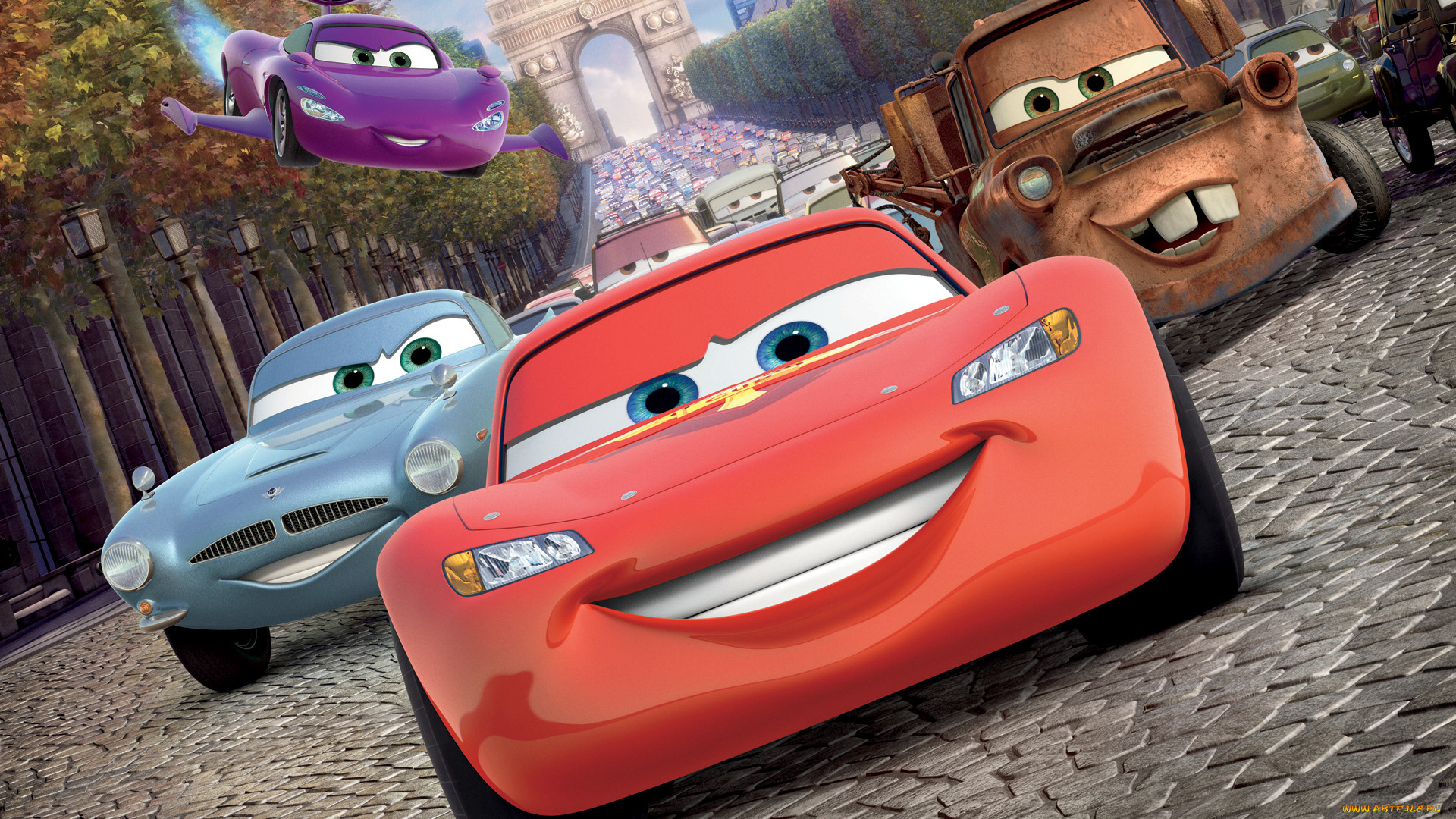 мультфильмы, cars, 2, автомобили