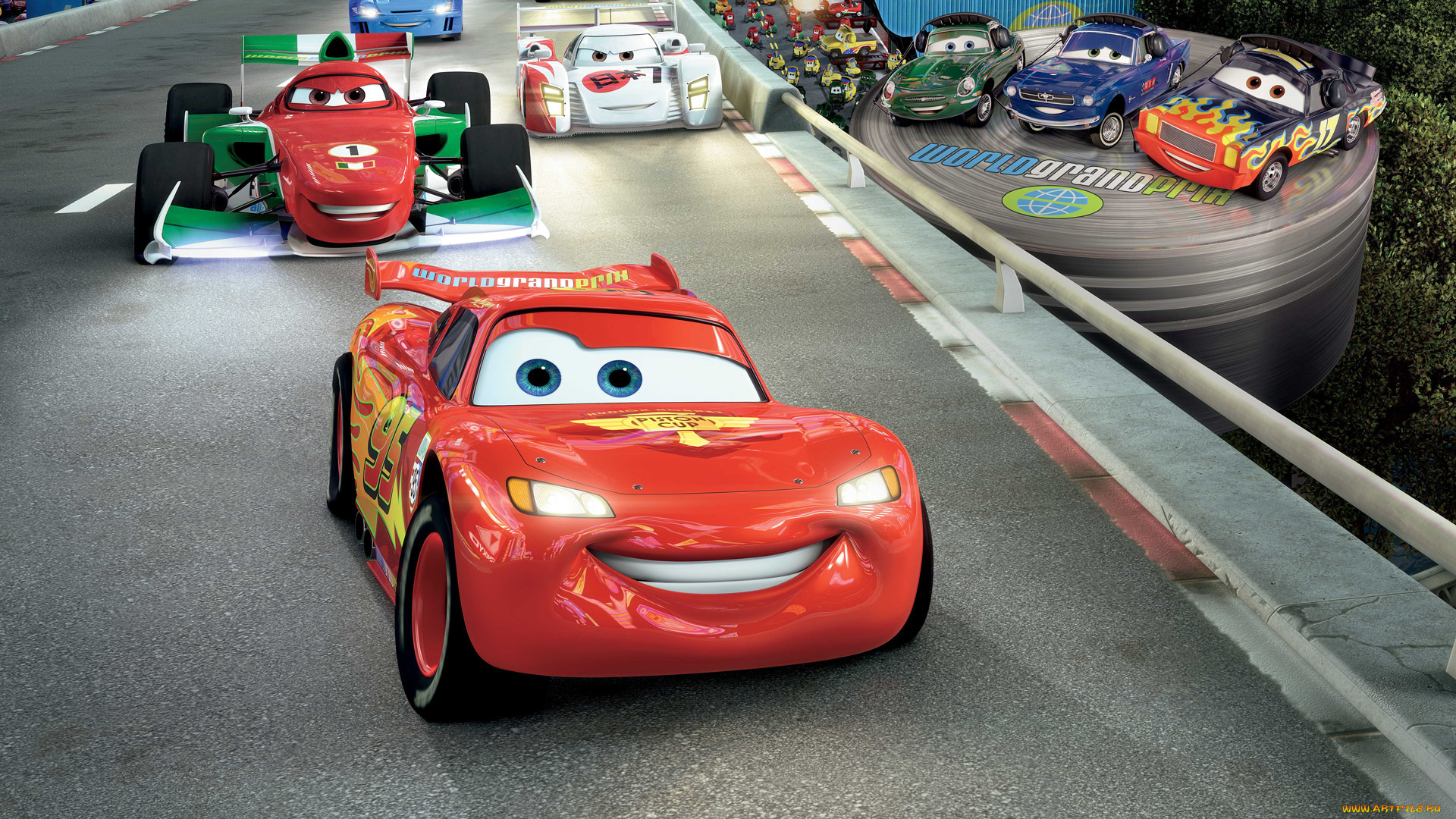 мультфильмы, cars, 2, автомобили