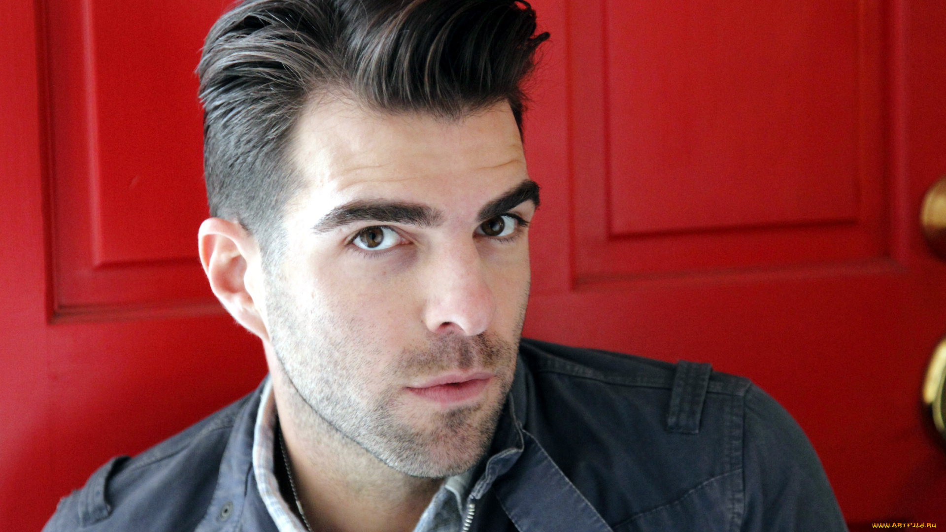 мужчины, zachary, quinto, взгляд