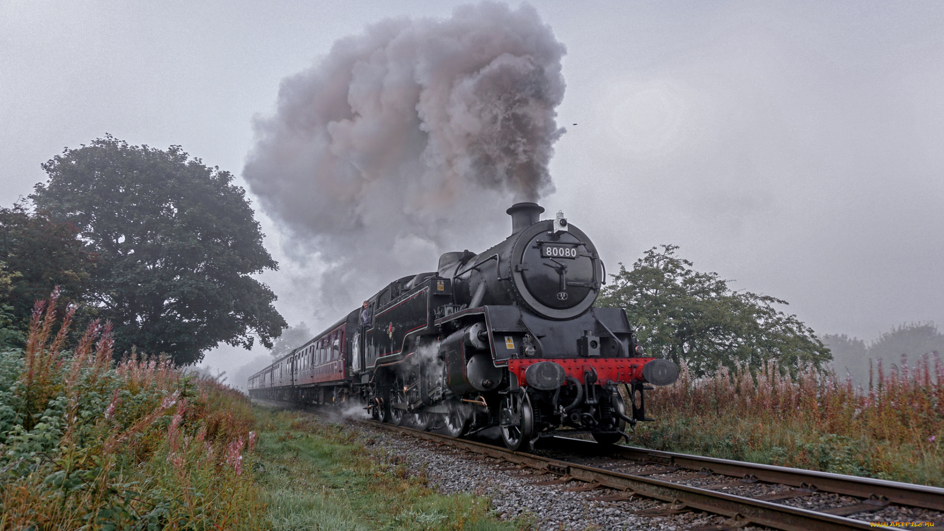 техника, паровозы, паровоз, рельсы