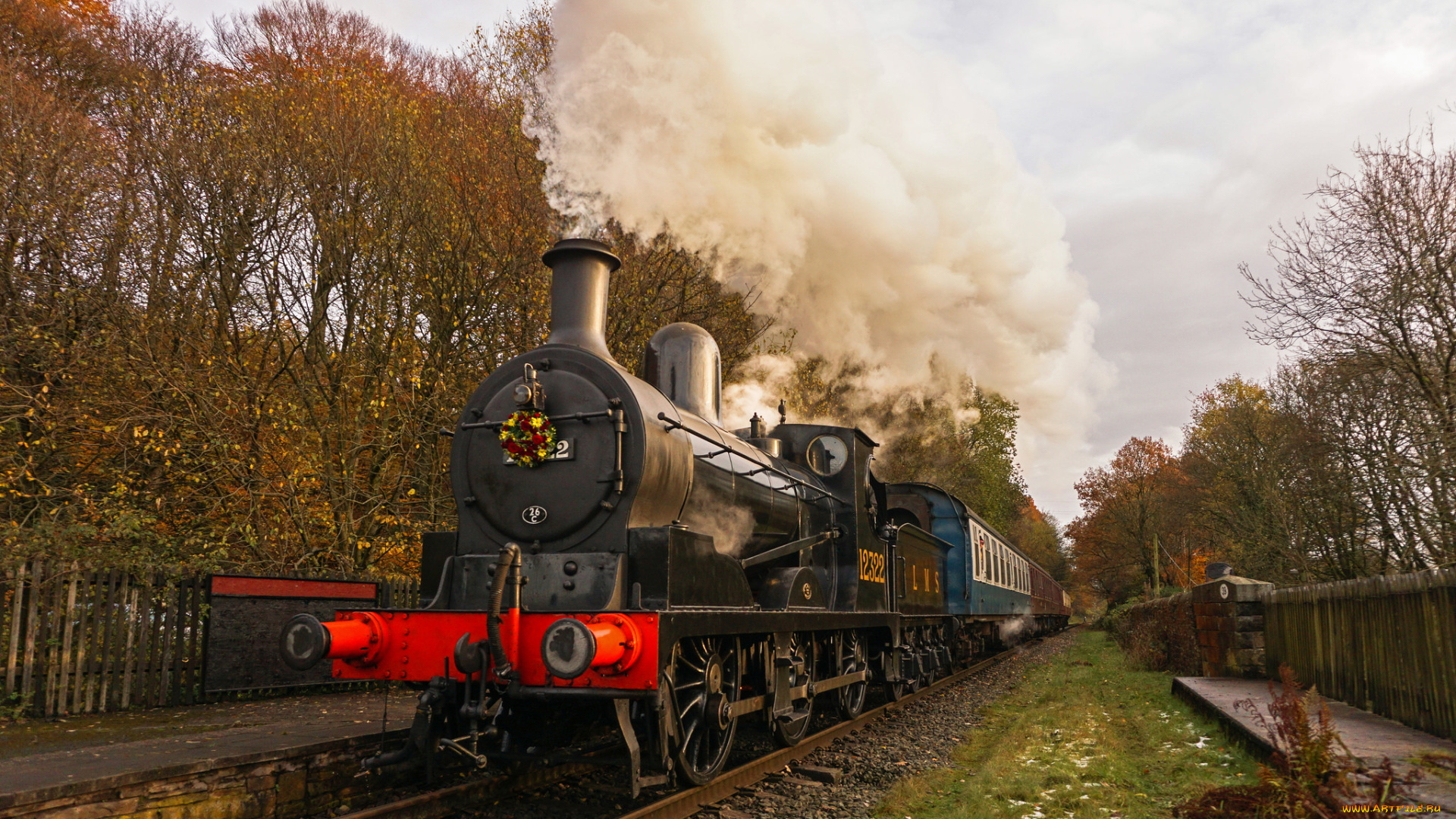 техника, паровозы, паровоз, рельсы