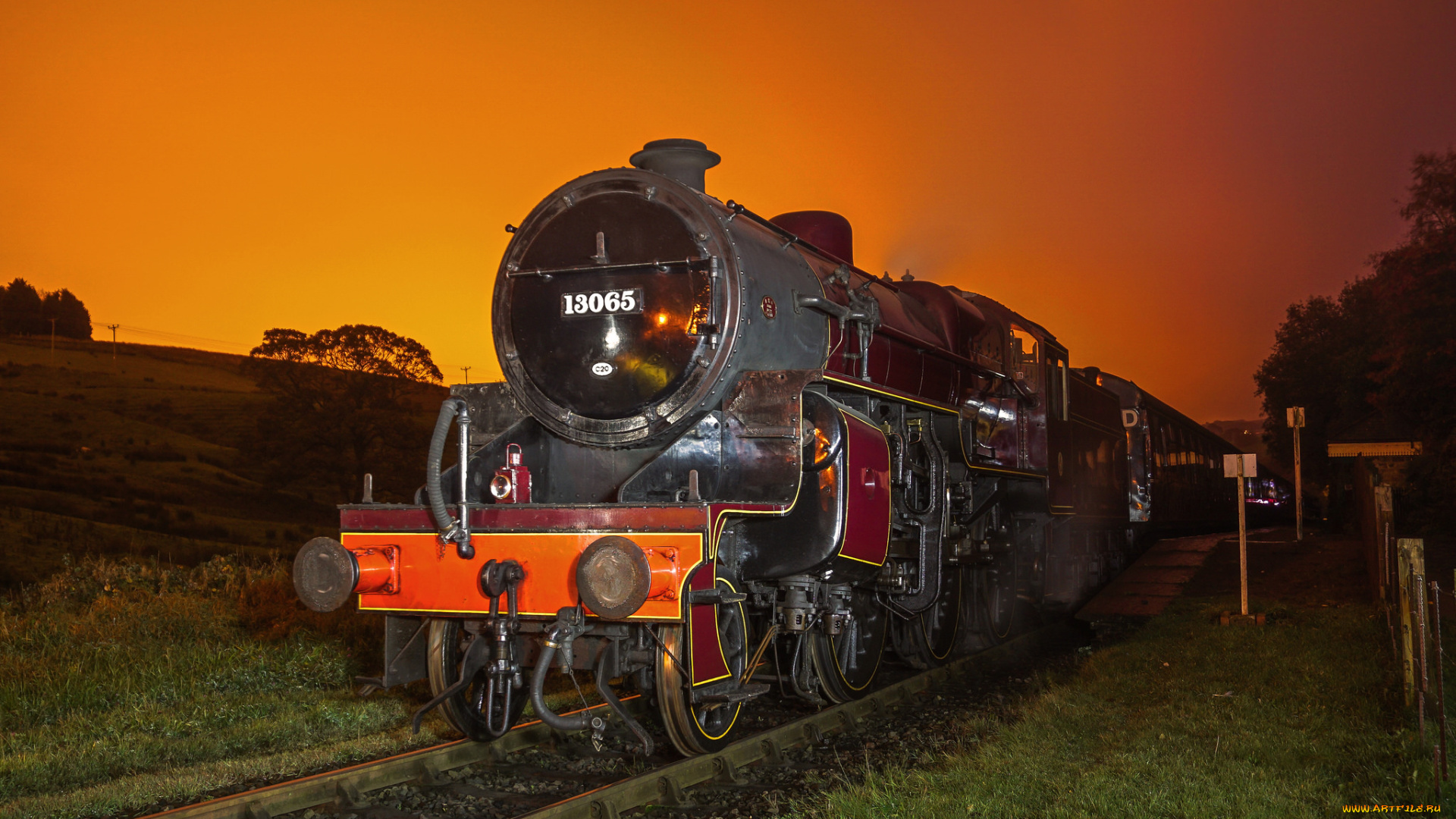 техника, паровозы, паровоз, рельсы