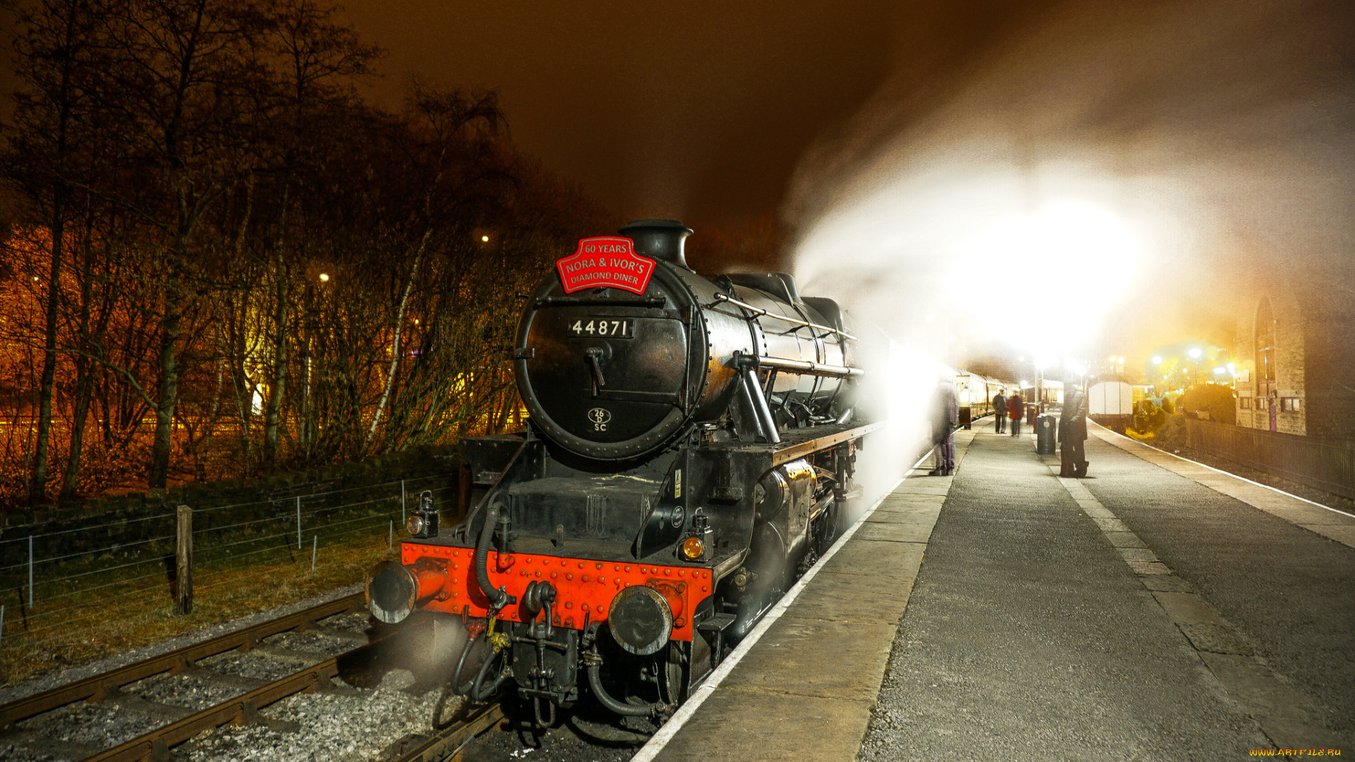 техника, паровозы, паровоз, рельсы