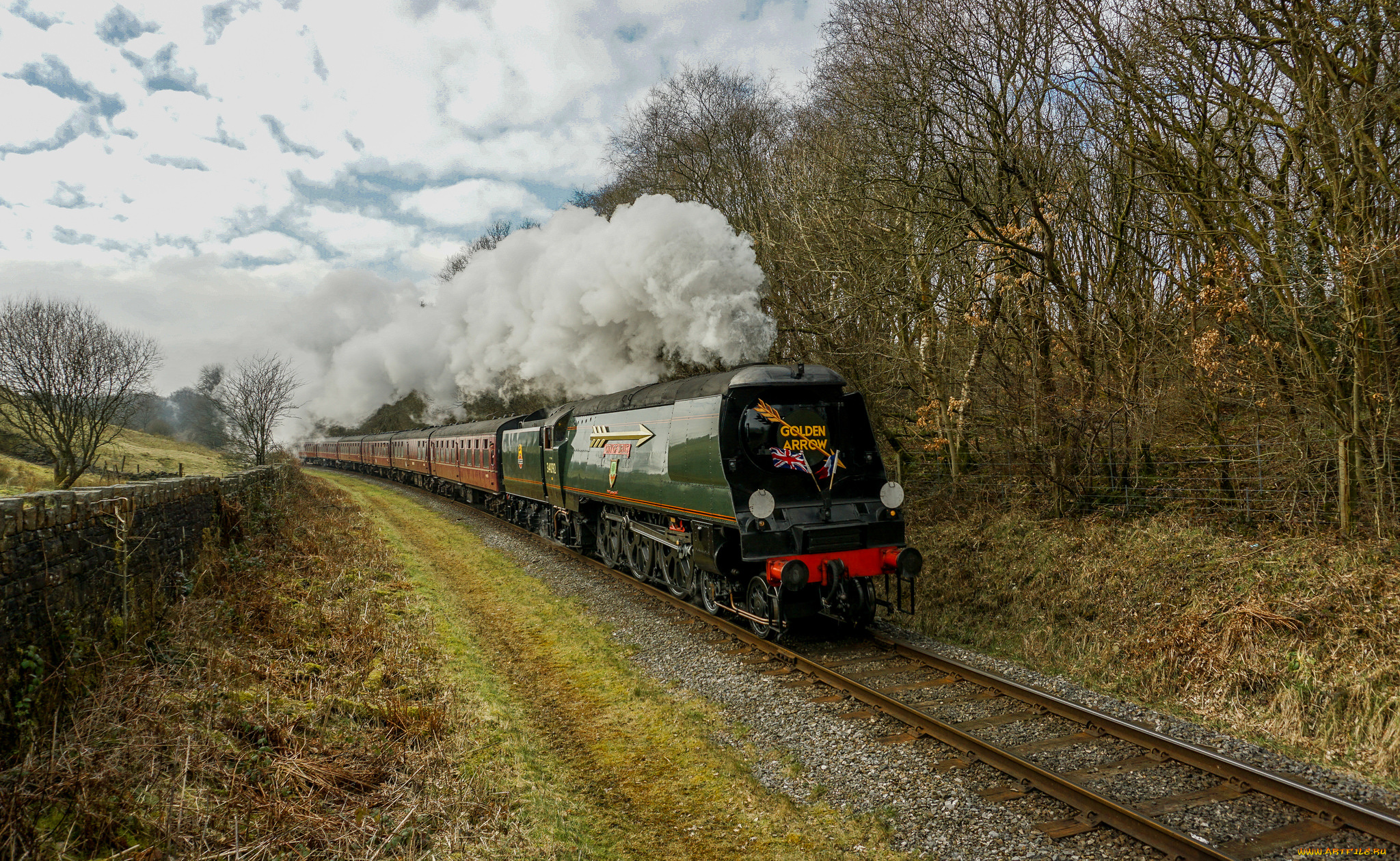 техника, паровозы, паровоз, рельсы