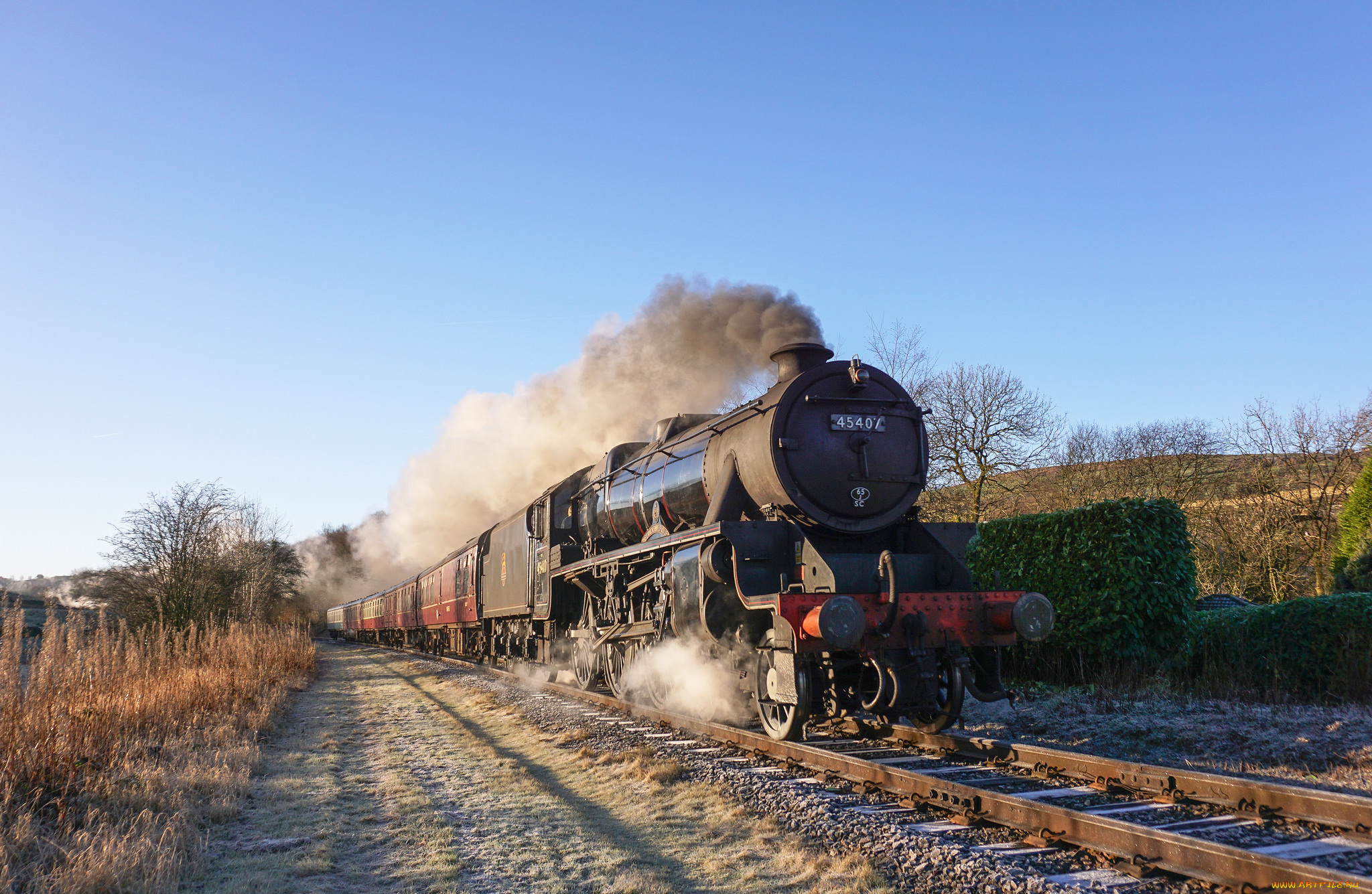 техника, паровозы, паровоз, рельсы