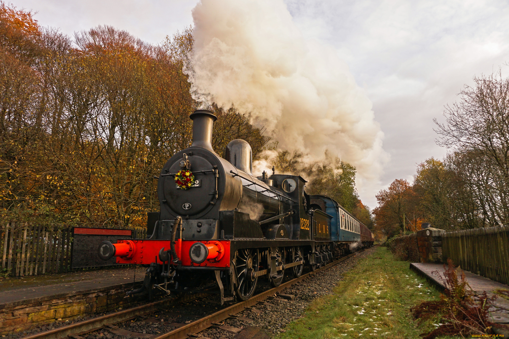 техника, паровозы, паровоз, рельсы