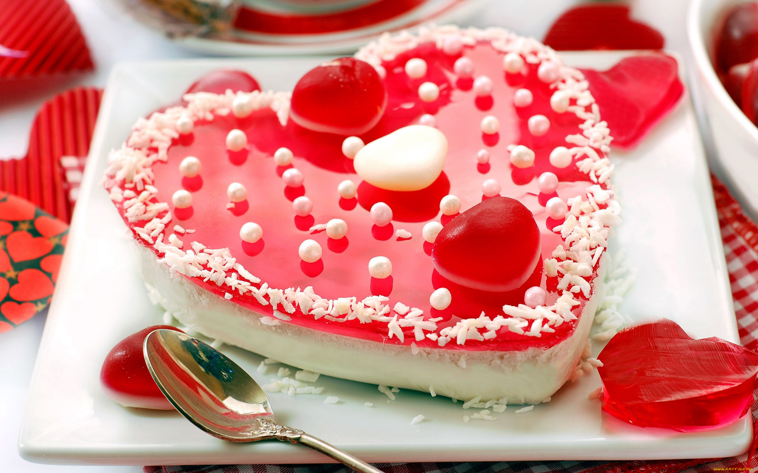 еда, торты, мармелад, желейный