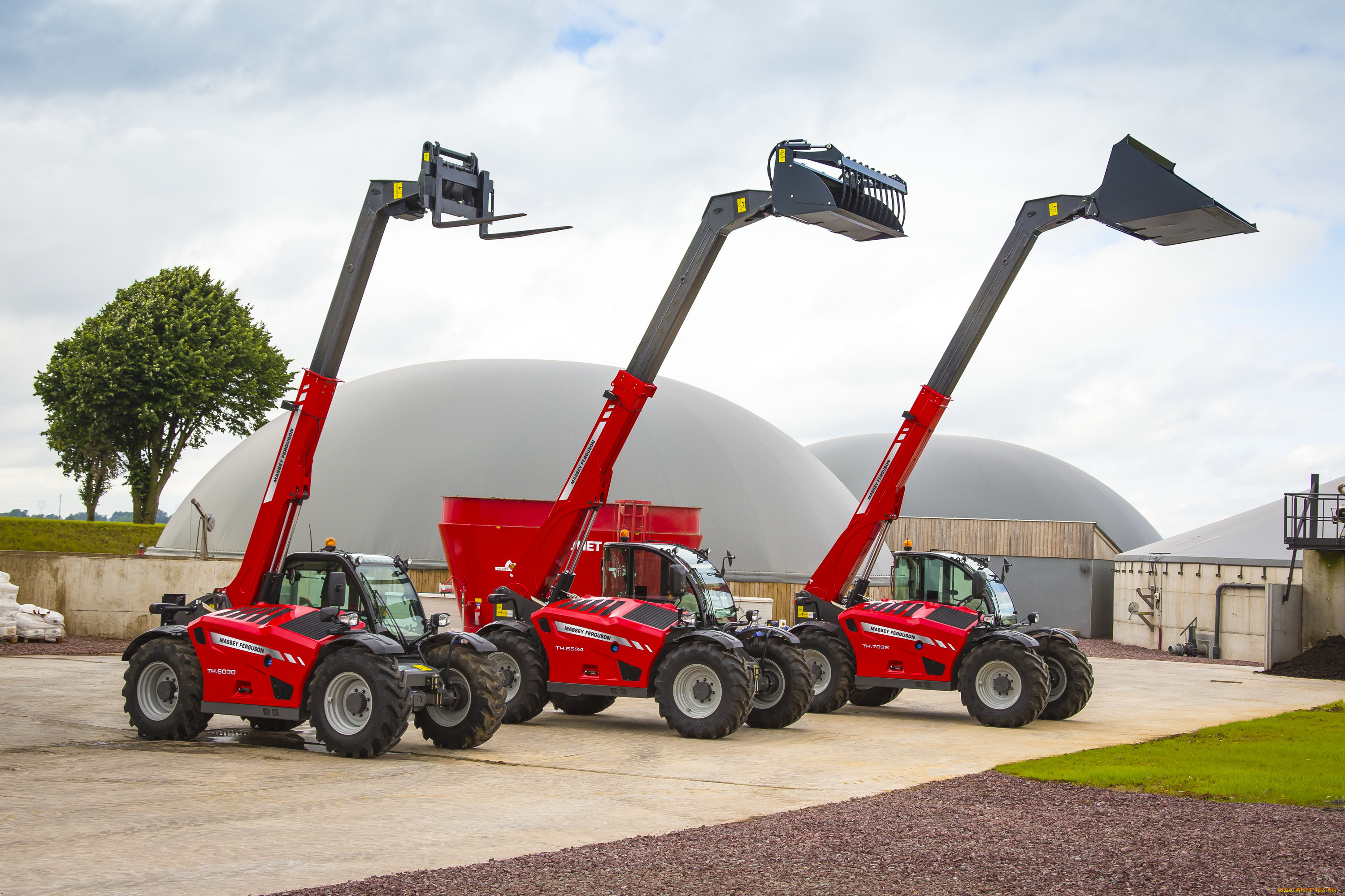 техника, фронтальные, погрузчики, massey, ferguson