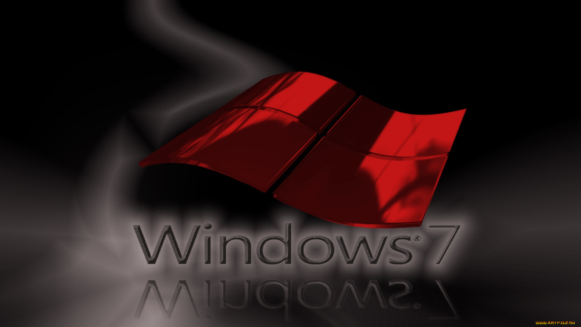 компьютеры, windows, 7, , vienna, фон, логотип