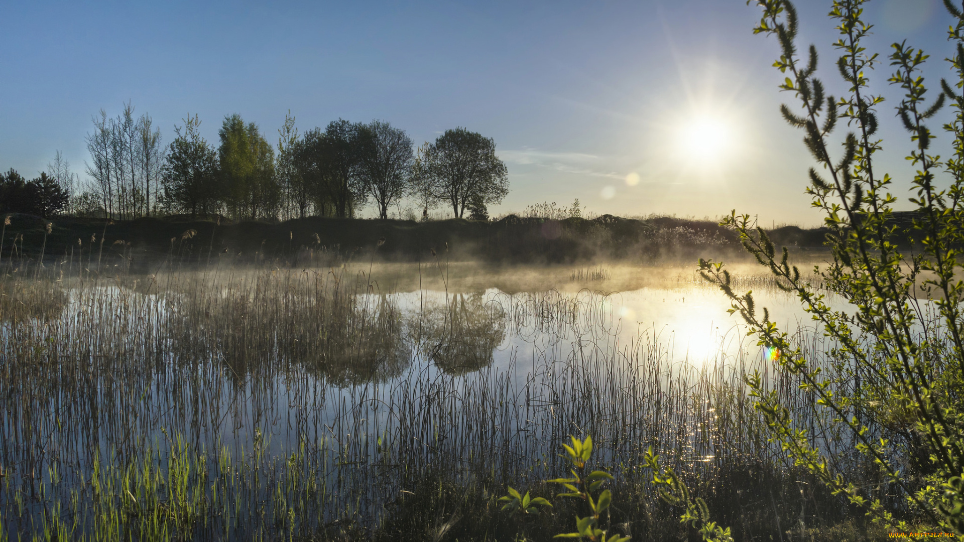 природа, реки, озера, простор