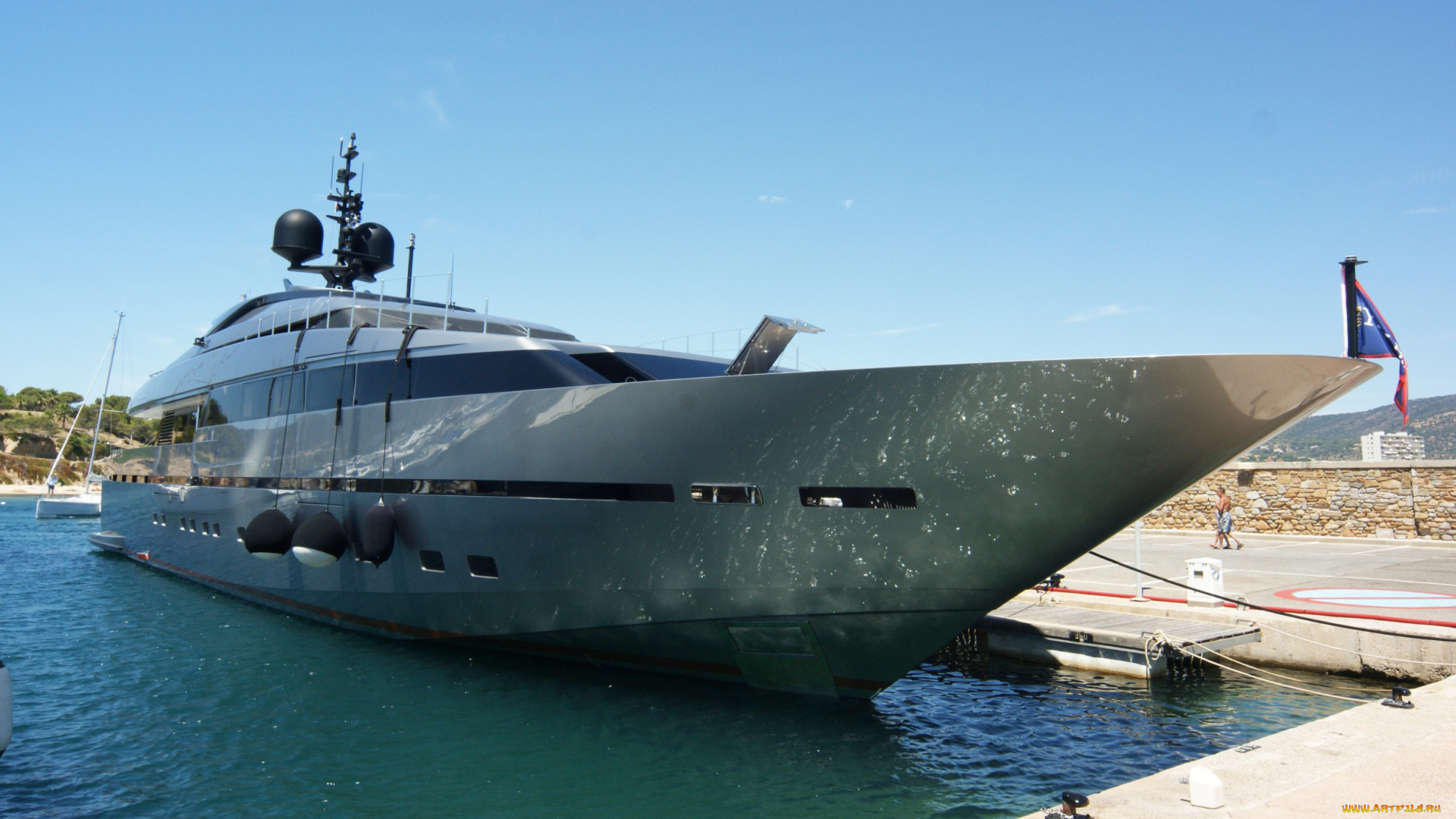 superyacht, lena, корабли, Яхты, суперяхта