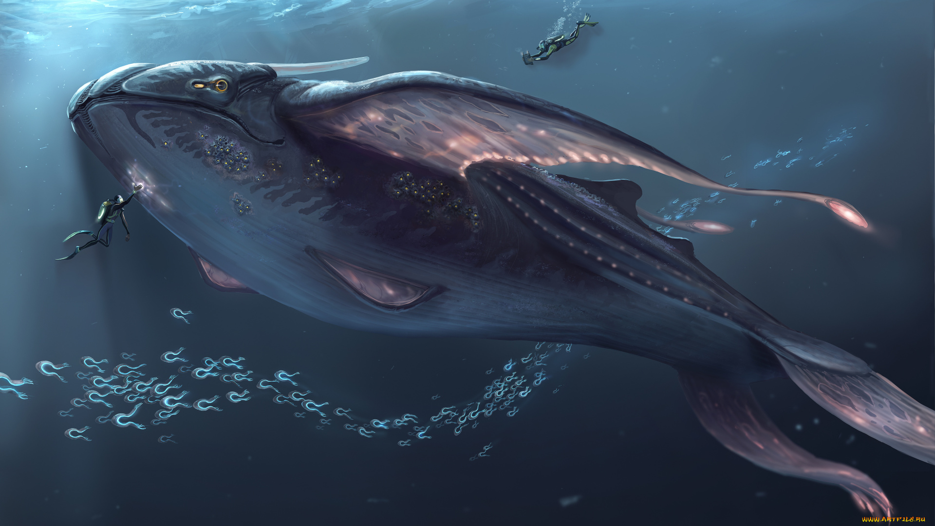 видео, игры, subnautica, симулятор, action, адвенчура, подводный, мир