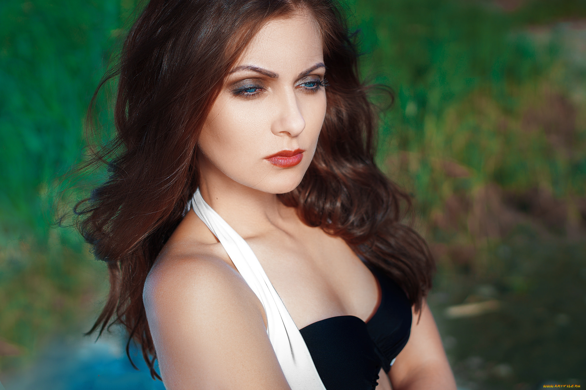 девушки, -unsort, , лица, , портреты, взгляд, лицо