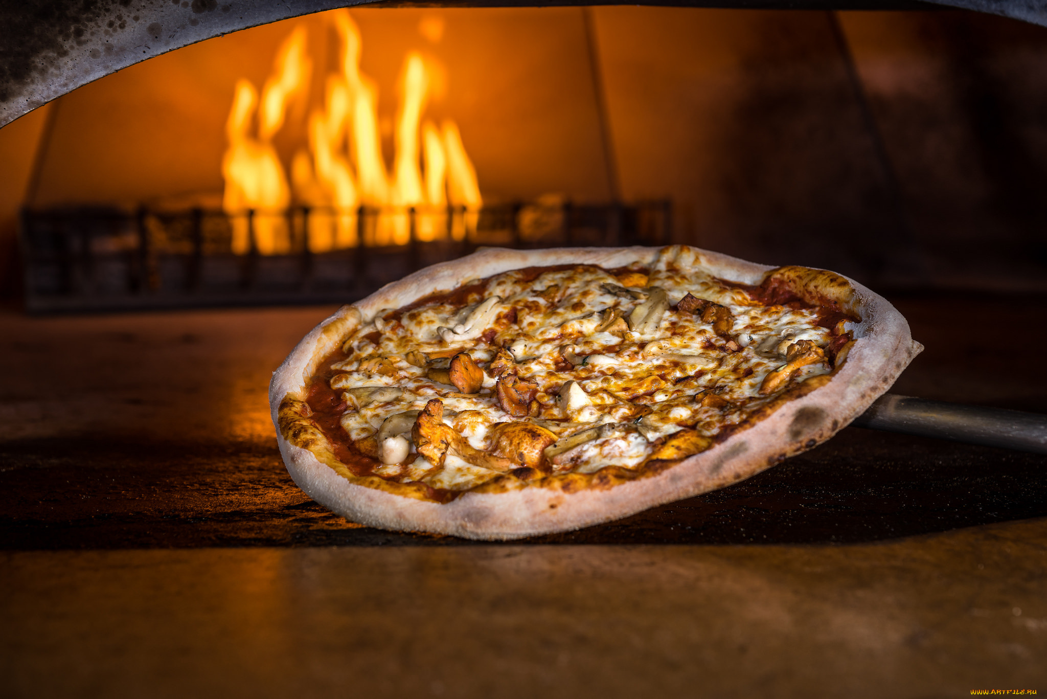 еда, пицца, снедь