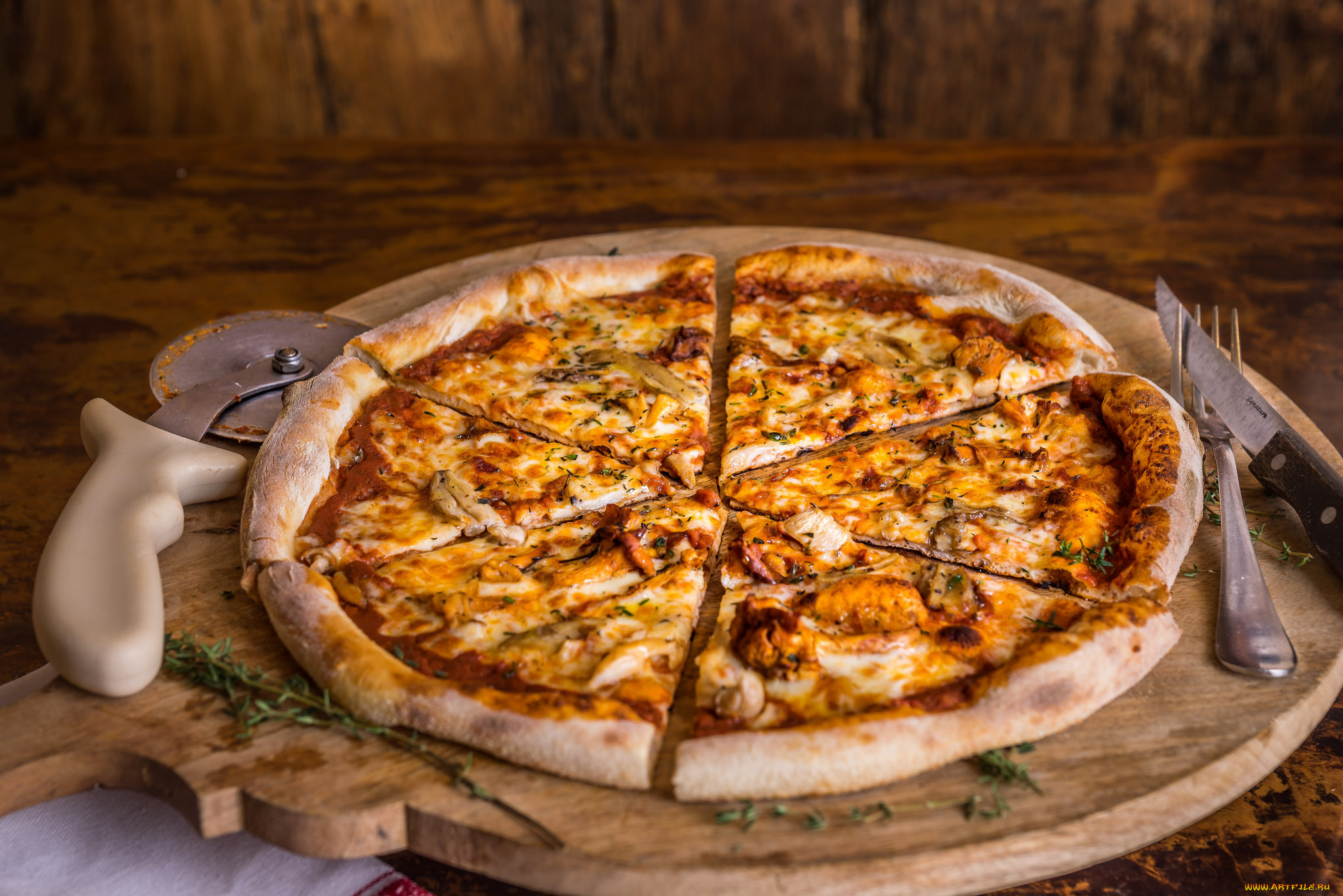 еда, пицца, снедь