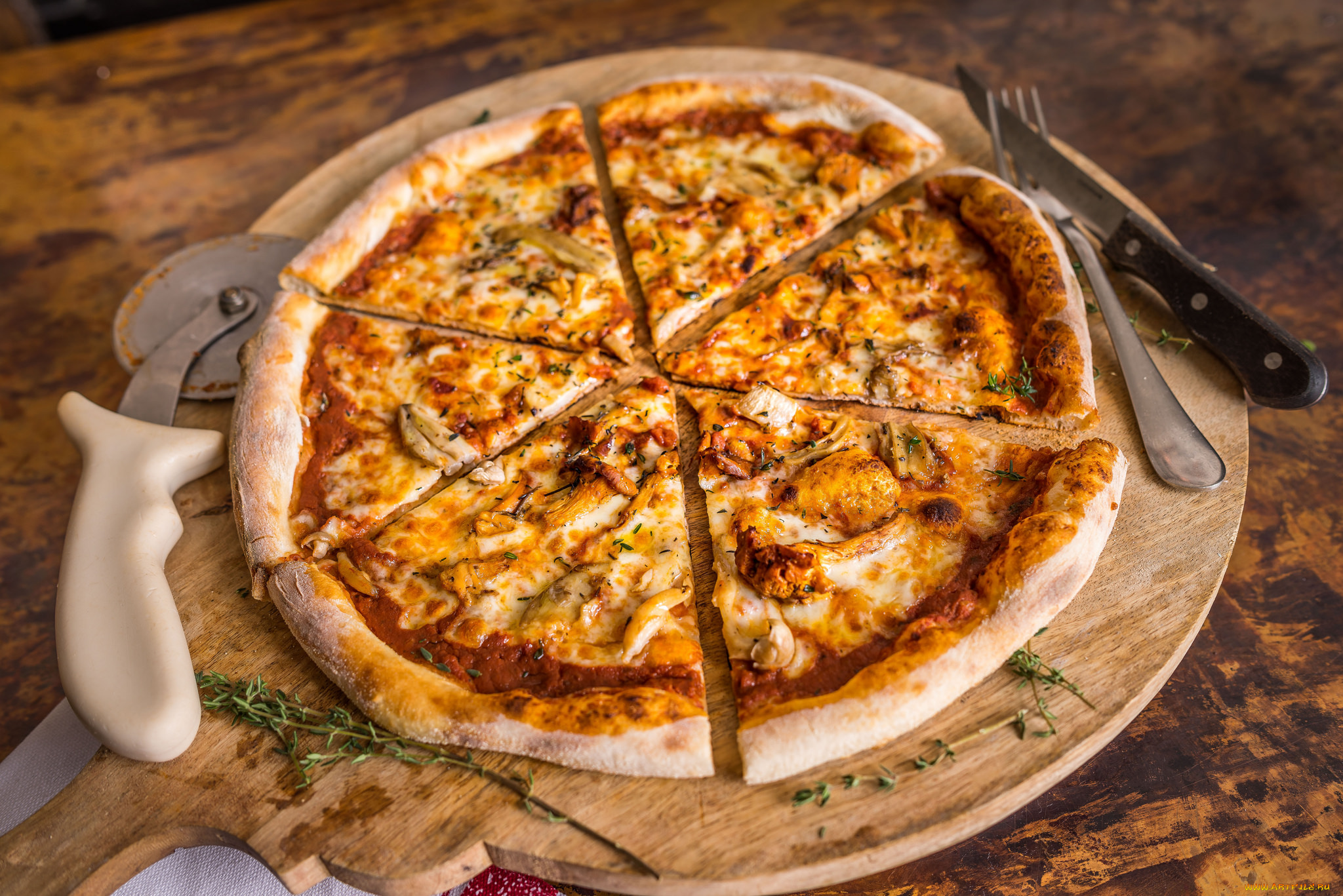 еда, пицца, снедь