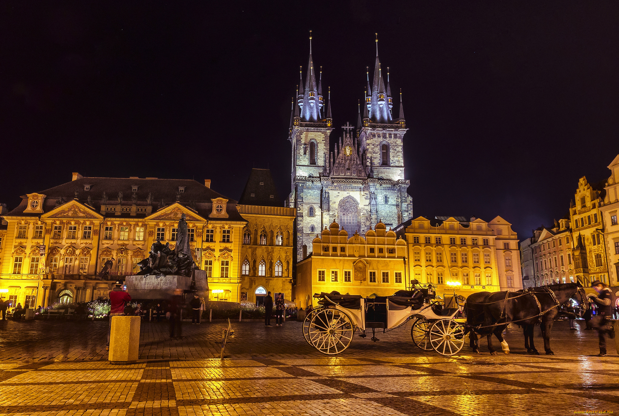 magical, city, of, prague, , czech, republic, города, прага, , Чехия, огни, ночь