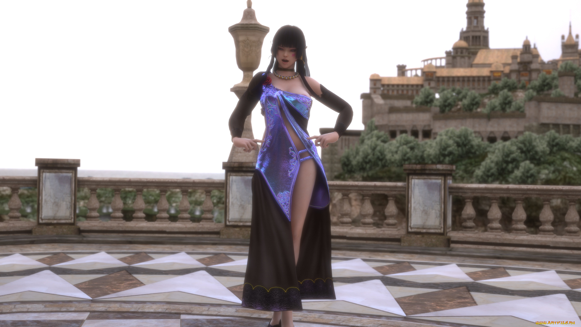 3д, графика, люди, , people, взгляд, фон, девушка