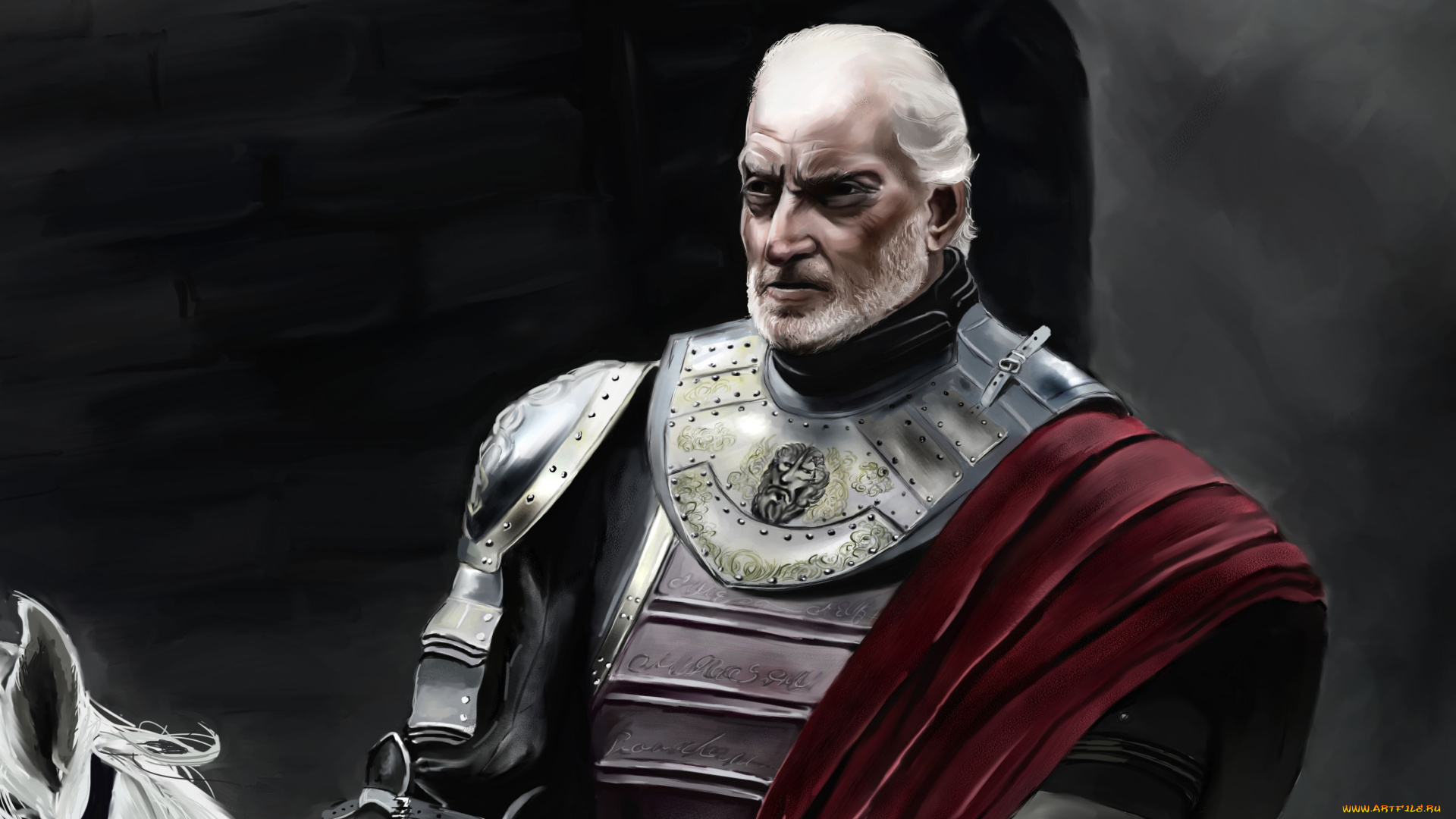 рисованное, кино, мужчина, фон, взгляд, латы