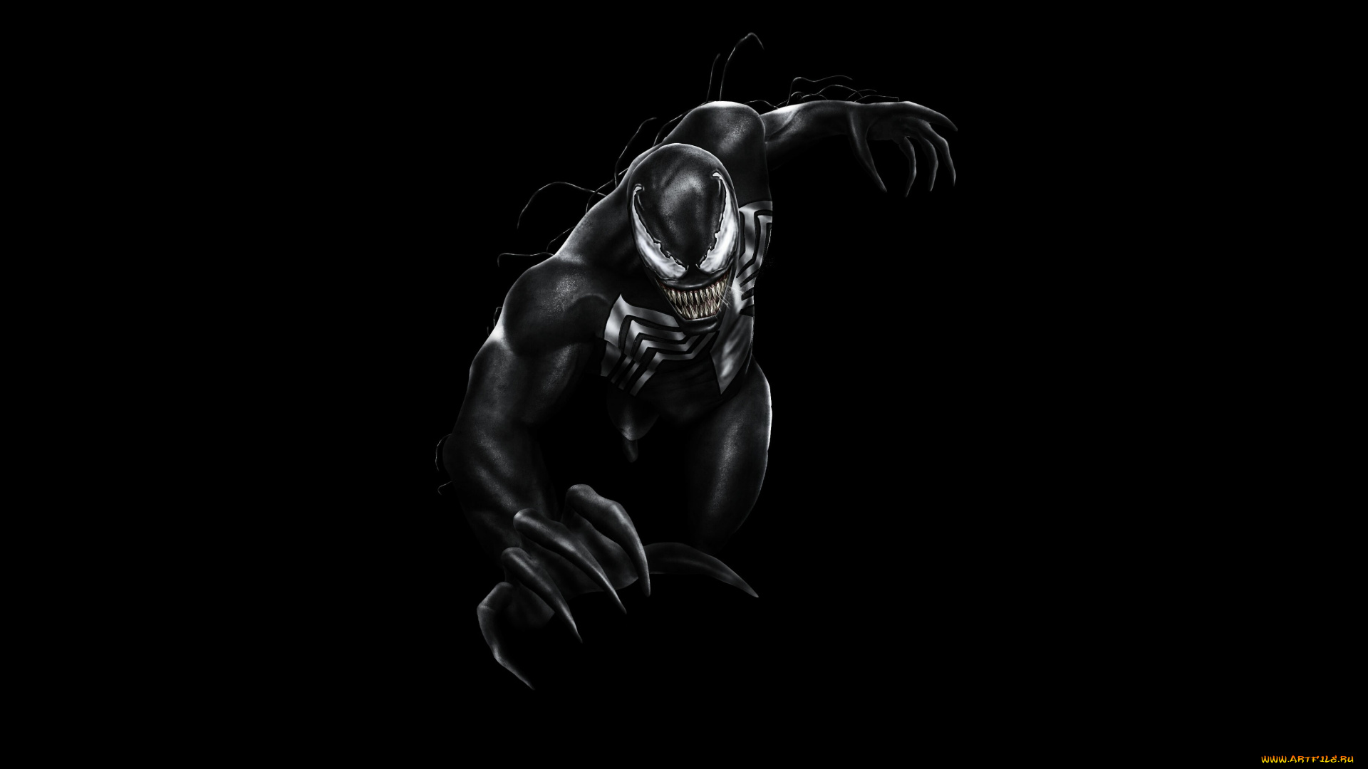 рисованное, комиксы, веном