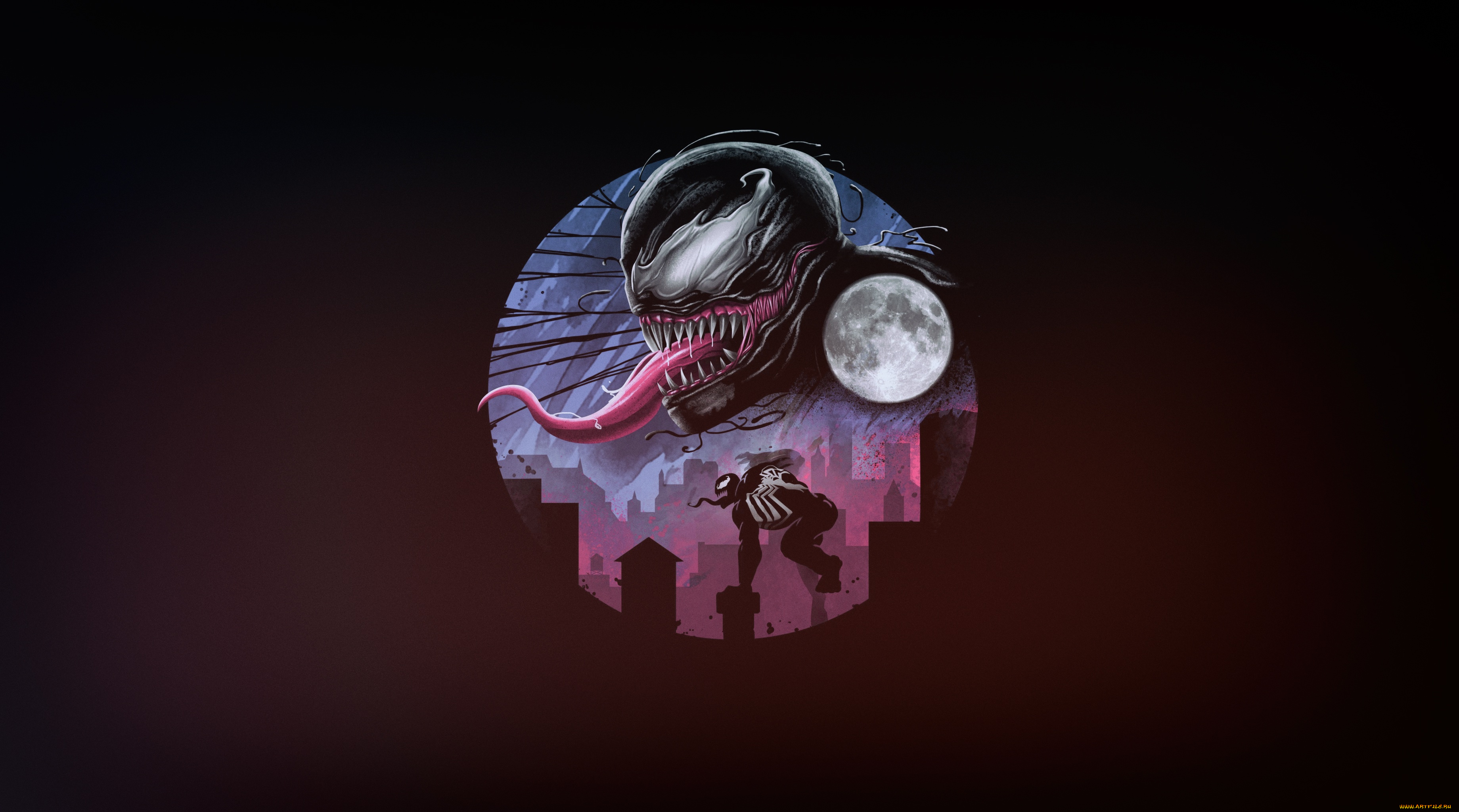 рисованное, комиксы, веном