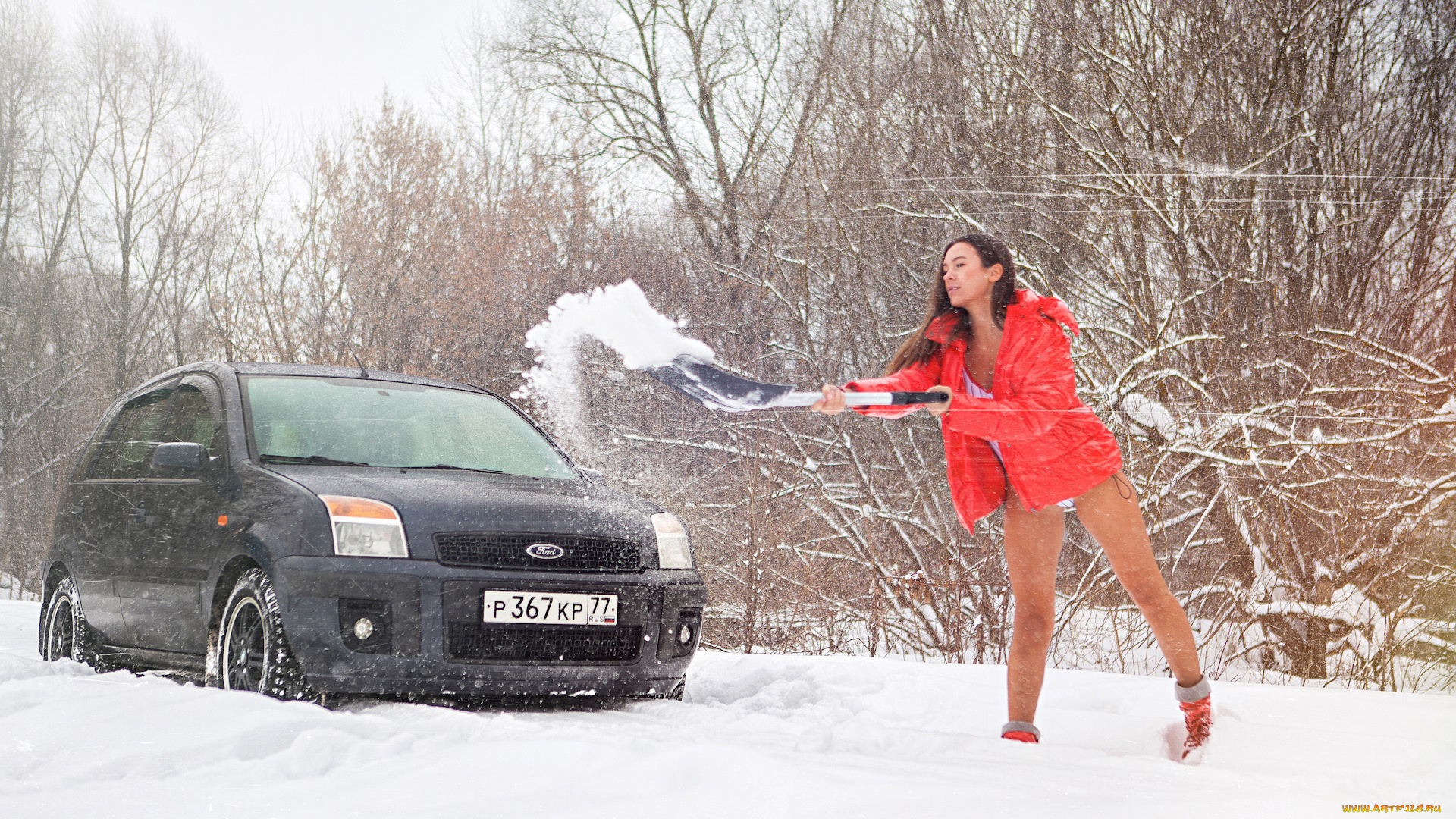 автомобили, -авто, с, девушками, ford, fusion