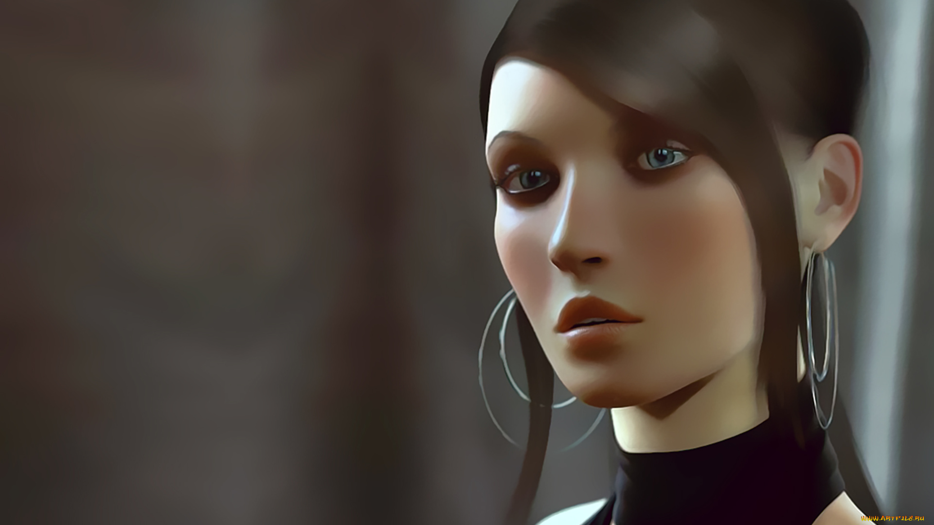 календари, 3д-графика, женщина, девушка, лицо, взгляд, серьги, бижутерия, calendar, 2020