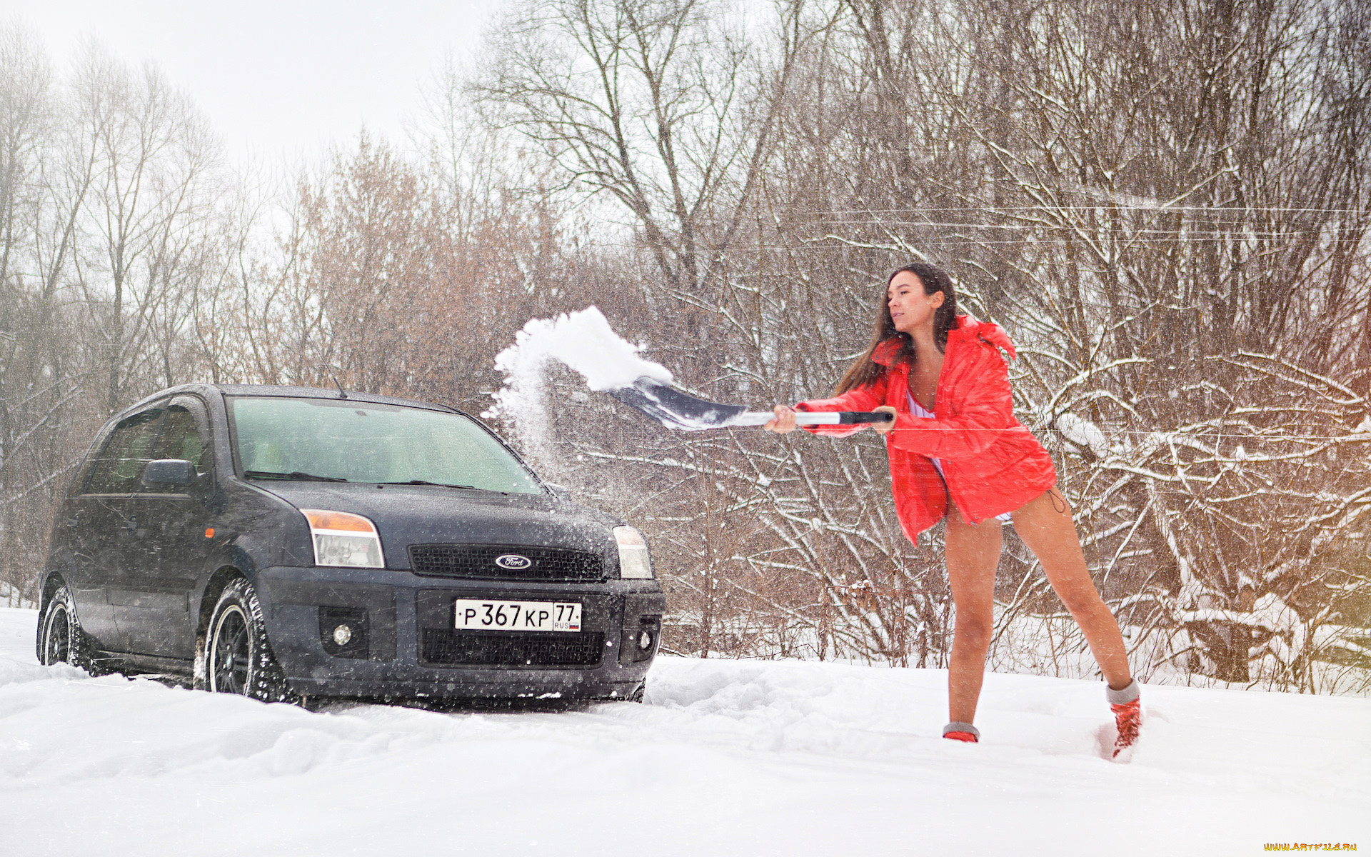 автомобили, -авто, с, девушками, ford, fusion