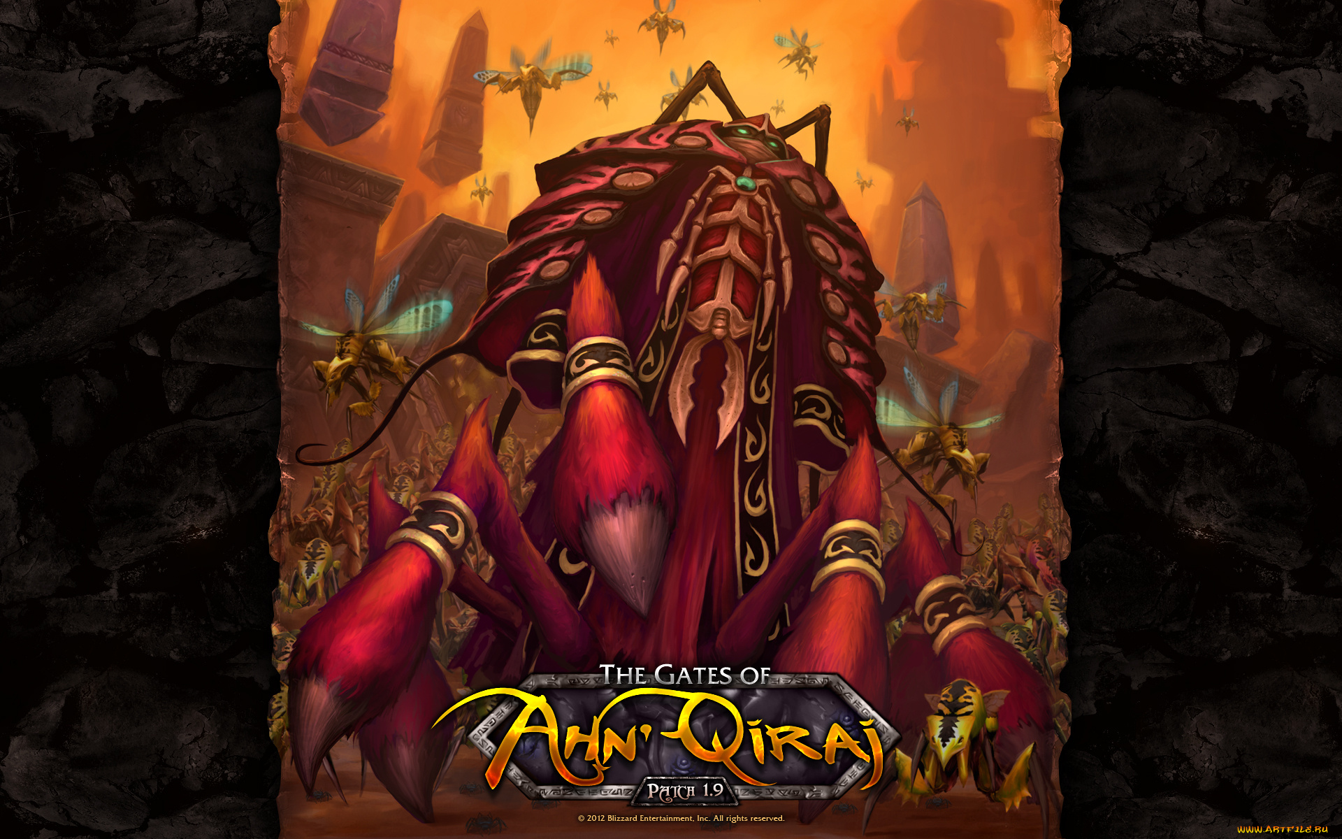 видео, игры, world, of, warcraft, монстр, город, насекомые