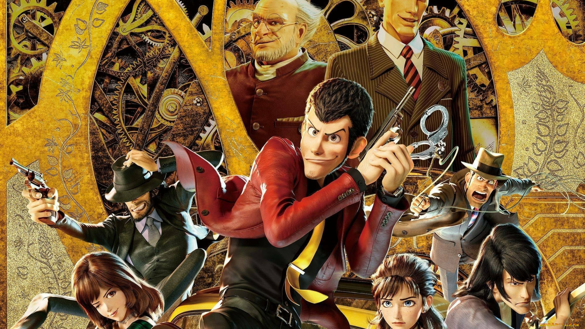 lupin, iii, , the, first, , 2019, мультфильмы, , the, first, люпен, первый, аниме, мультфильм, япония