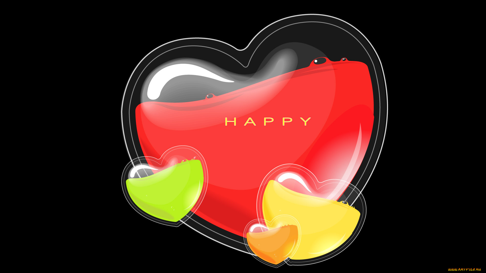 праздничные, день, святого, валентина, , сердечки, , любовь, сердечки, соки