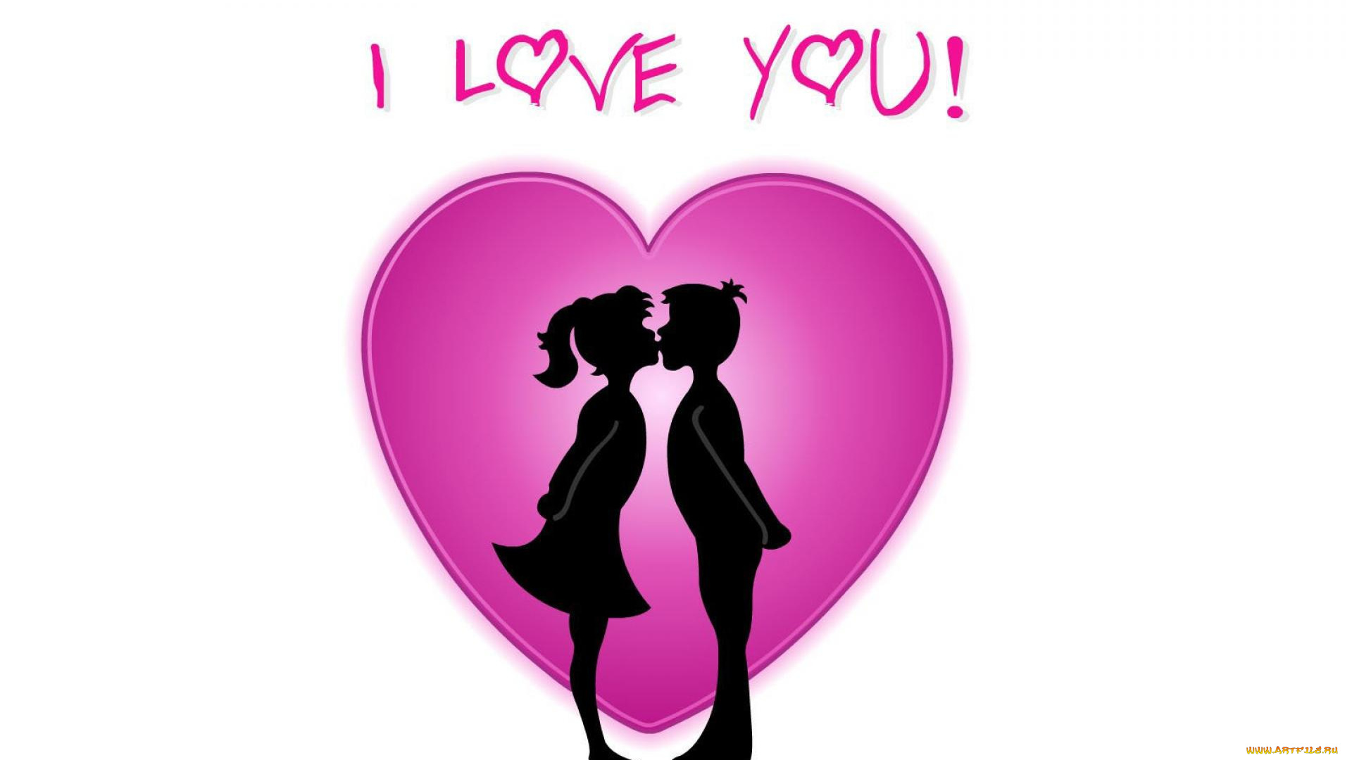 векторная, графика, люди, , people, пара, поцелуй, сердечко