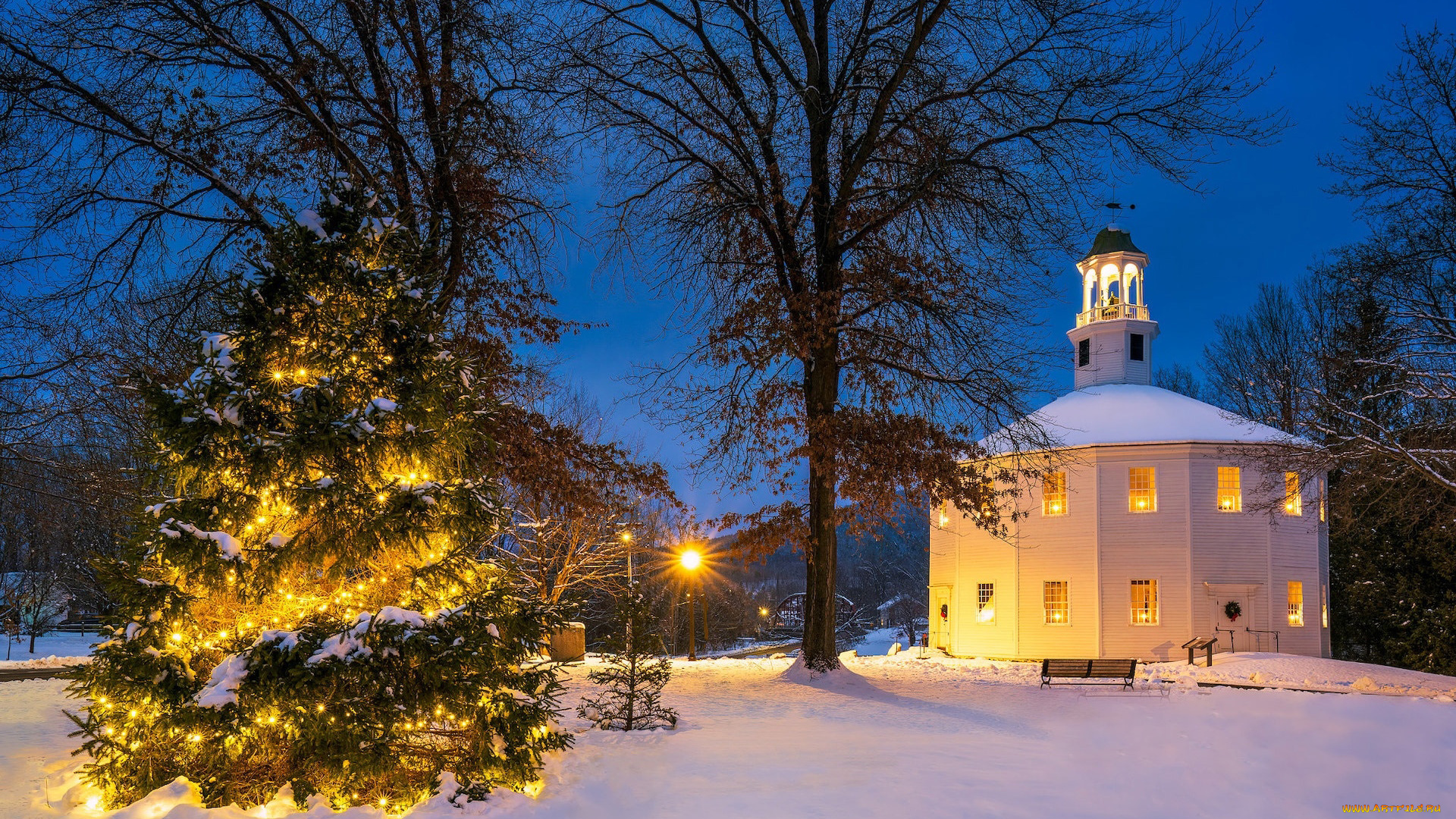 the, old, round, church, richmond, vermont, города, -, католические, соборы, , костелы, , аббатства, the, old, round, church
