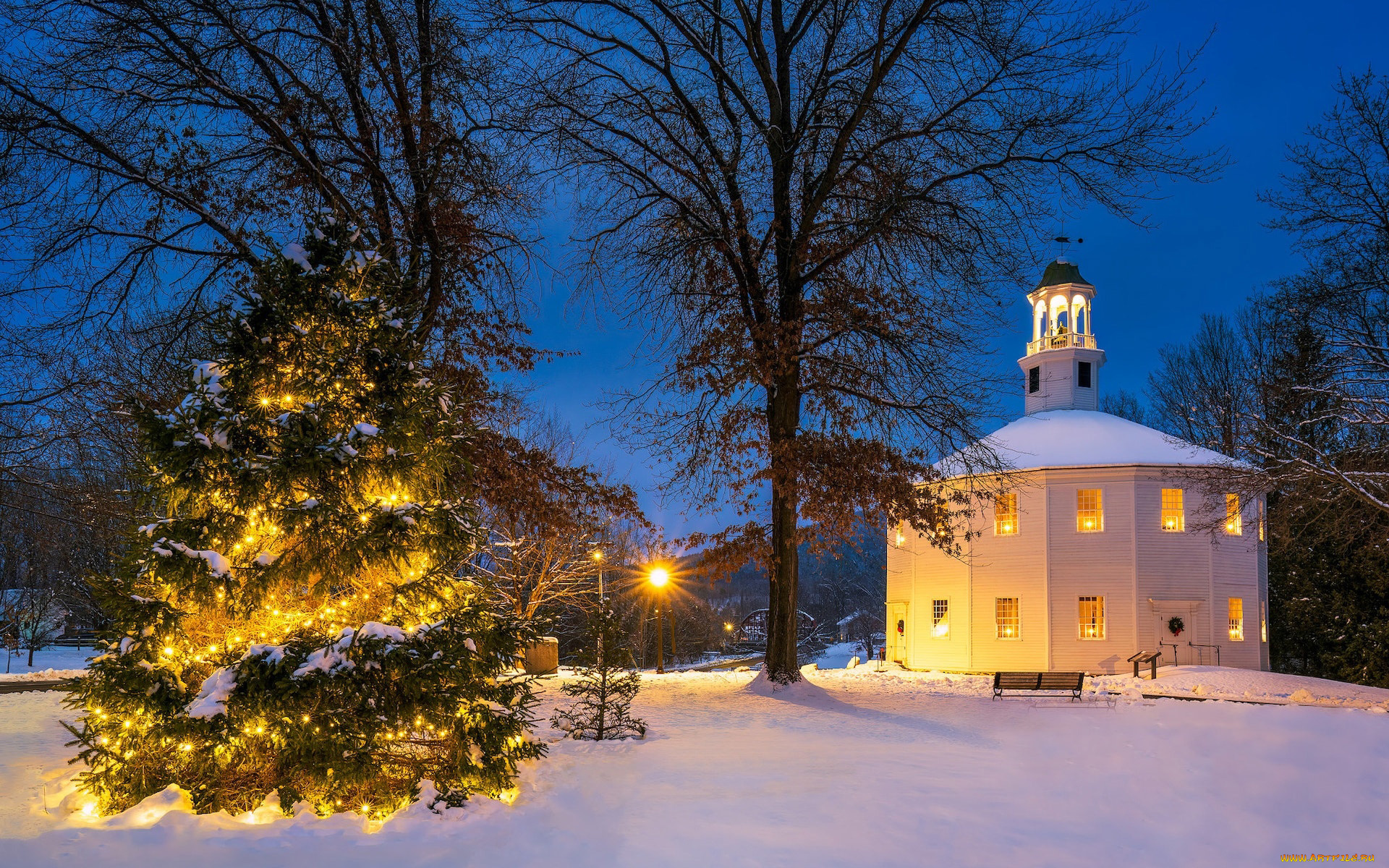 the, old, round, church, richmond, vermont, города, -, католические, соборы, , костелы, , аббатства, the, old, round, church