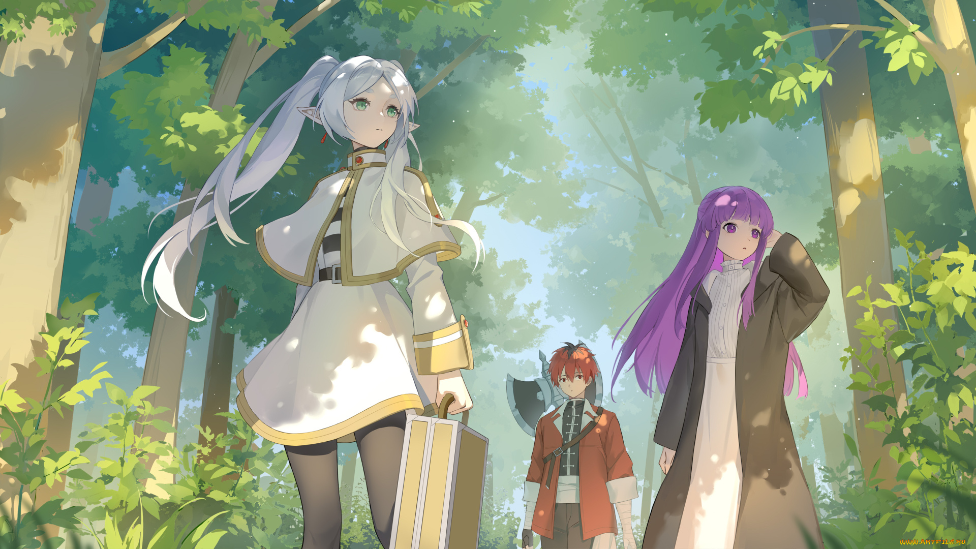 аниме, sousou, no, frieren, sousou, no, frieren